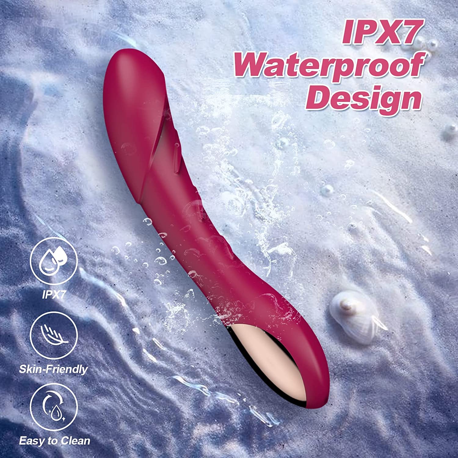 G-Spot Vibrator for Women - Powerful Clitoral & Anal Stimulator - Adult Sex Toy for Solo Play & Couples - Perfect Gift for Her - MELO - Enhance Intimacy & Pleasure in the Bedroom