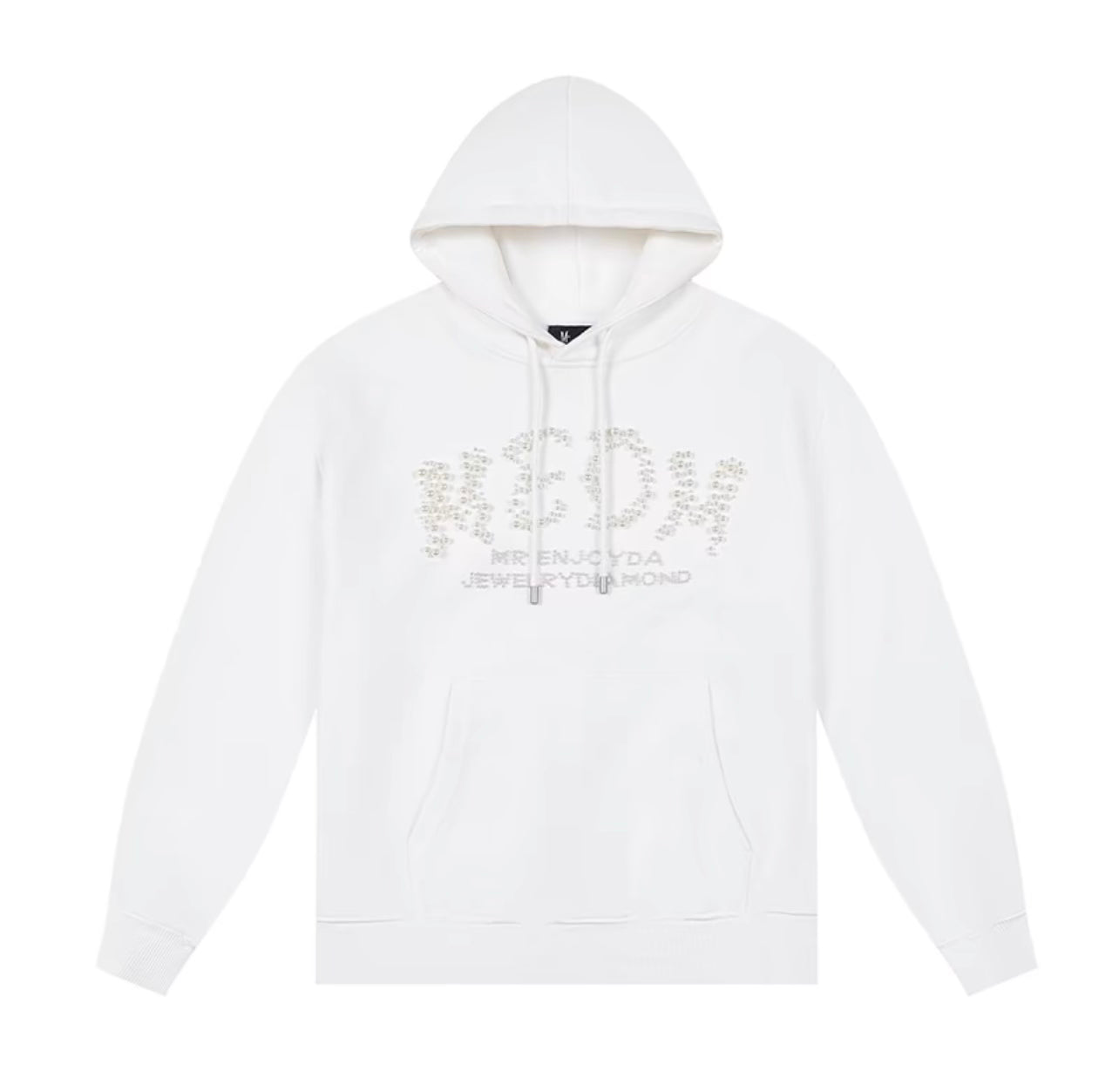 Mr Enjoy Da Money Pearl Logo Hoodie - Trendy Streetwear Hooded Sweatshirt for Men & Women | Perfect for Casual Outfits, Hip Hop Fashion & Urban Street Style