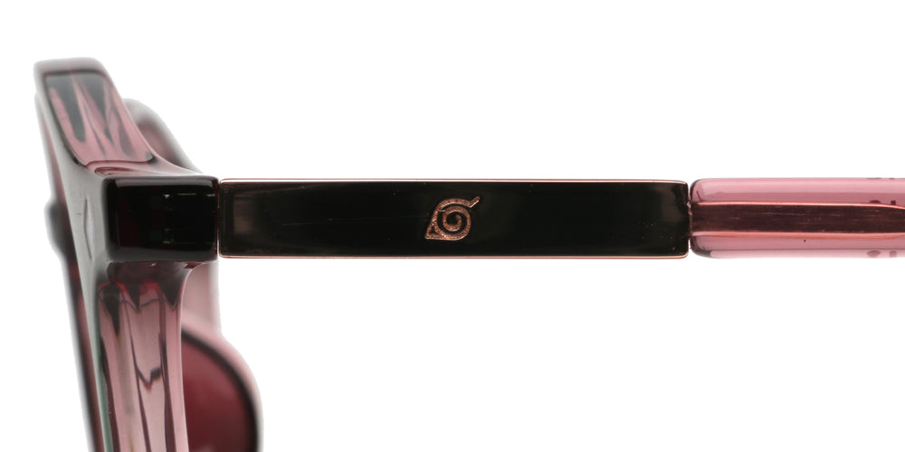 JINS x NARUTO SAKURA Model Rose Glasses - Anime Inspired Eyewear Collection for Naruto Fans | Perfect for Cosplay, Anime Conventions & Daily Fashion