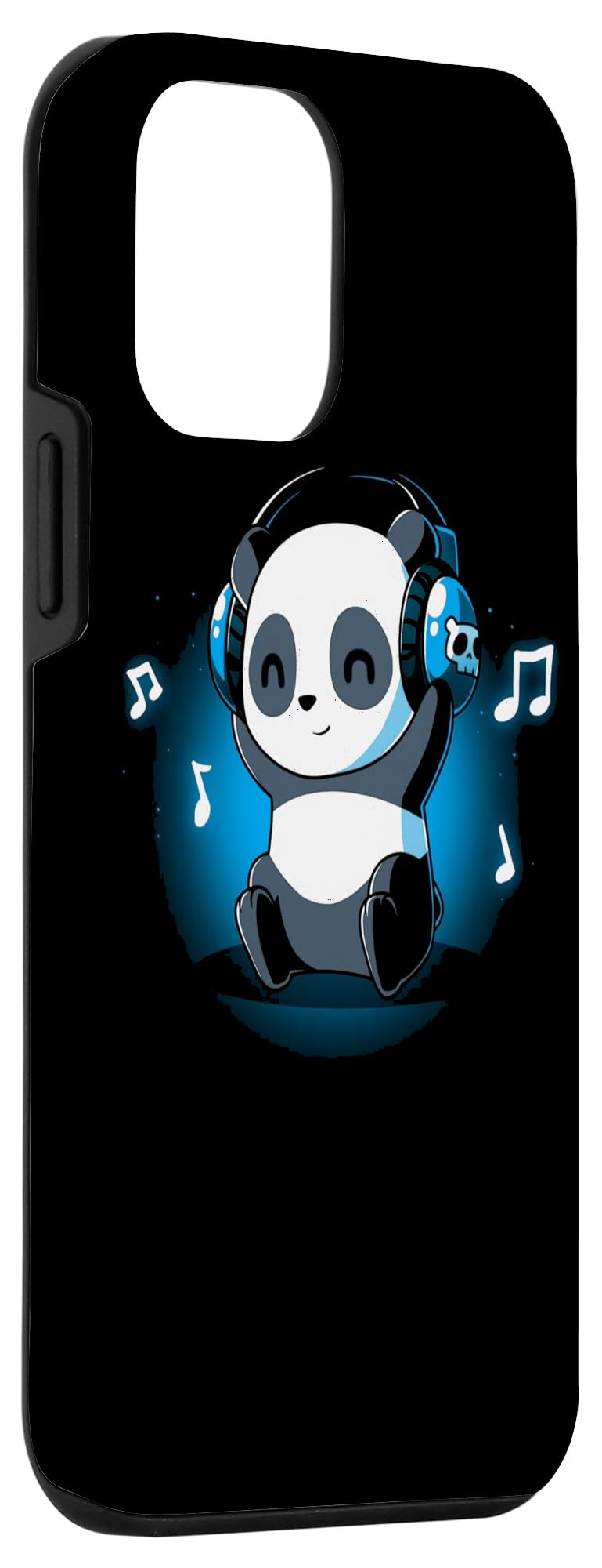 iPhone 12 Mini DJ Panda Headphones Music Case - Stylish Protective Cover for Music Lovers & DJs - Perfect for Concerts, Parties & Travel