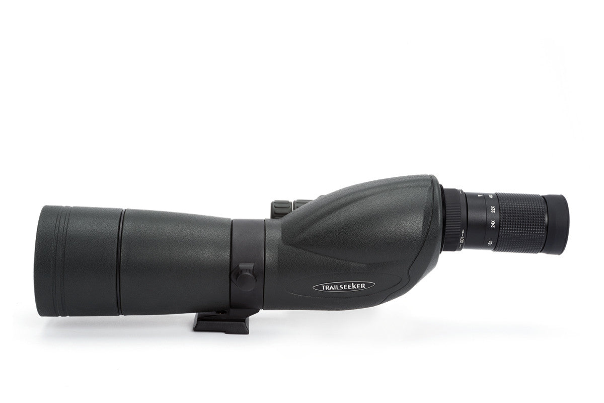 TrailSeeker 16 48x65mm Straight Zoom Spotting Scope - High Power Magnification for Bird Watching, Hunting & Outdoor Adventures