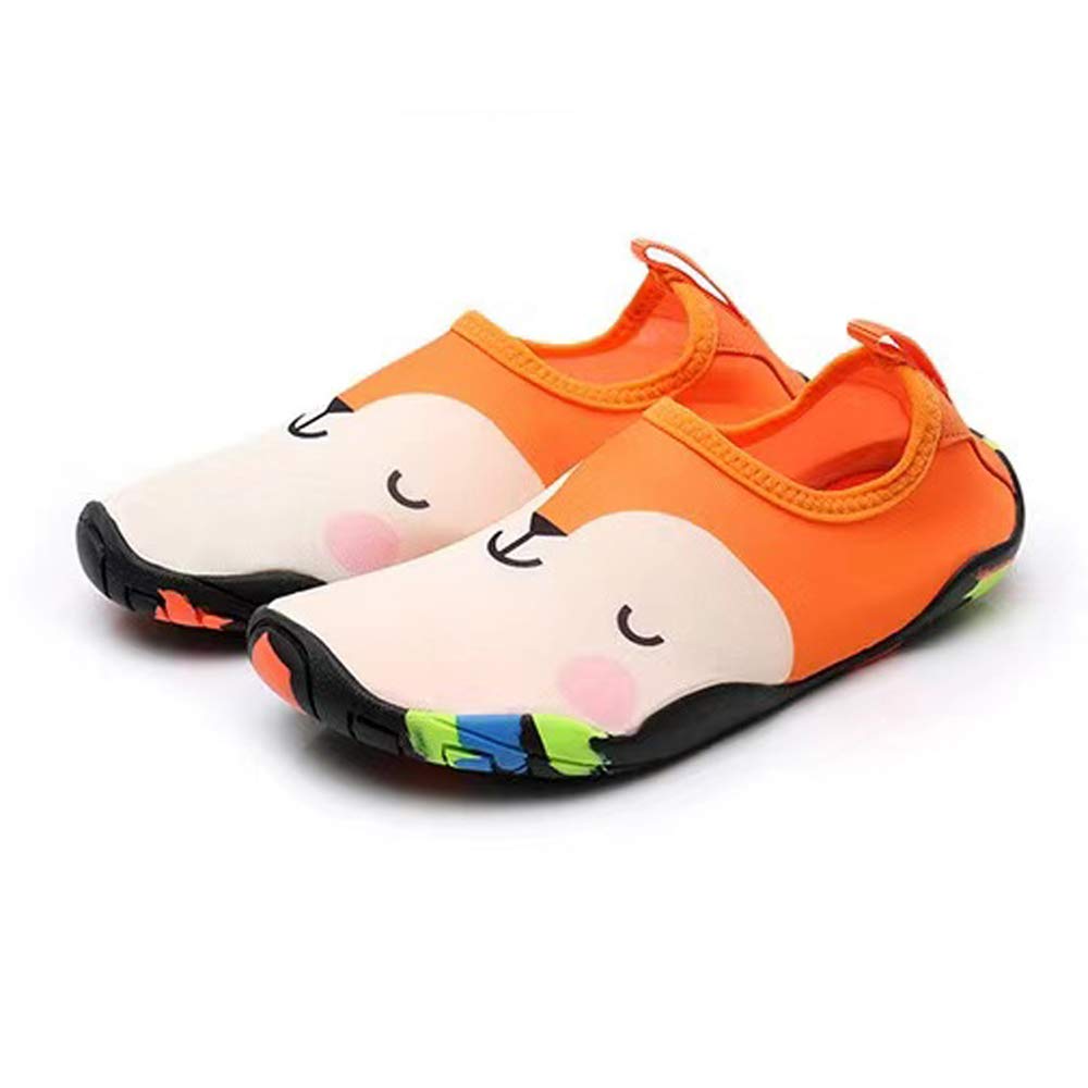 Hutop Kids Water Shoes for Boys & Girls - Quick-Dry Aqua Socks, Lightweight Barefoot Swim Shoes for Beach, Pool, Outdoor Activities | Perfect for Swimming, Surfing, and Water Sports
