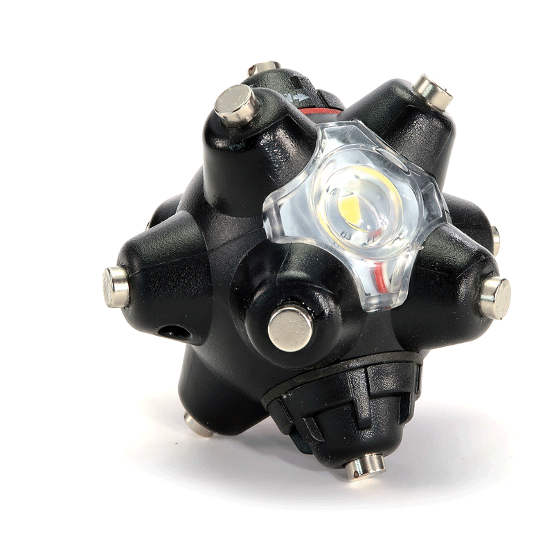 Professional Magnetic Flashlight - Hands Free Lighting for Mining, Camping & Outdoor Adventures | Unboxed