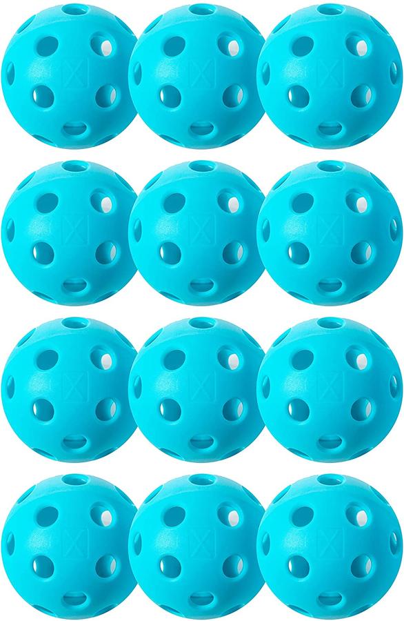Franklin X 26 Indoor Pickleballs - Official USAPA Approved Tournament Balls (Blue) - Perfect for Competitive Play, Practice & Recreational Games
