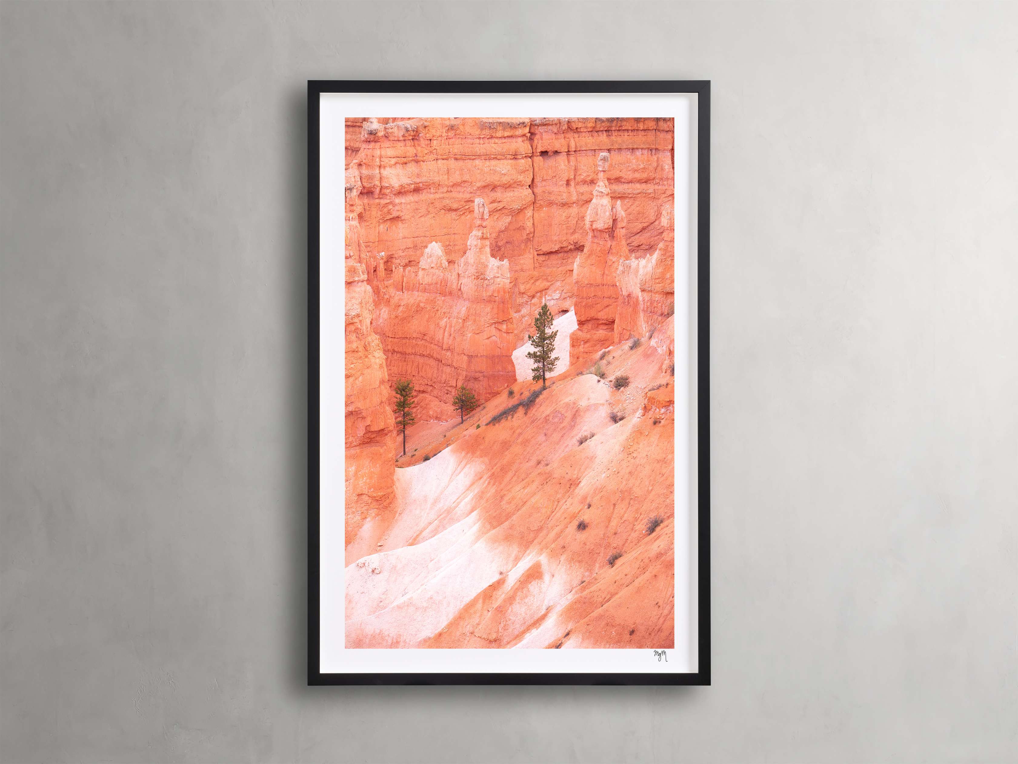 Bryce Canyon III Framed Print - Stunning Landscape Wall Art for Home & Office Decor - Perfect for Living Room, Bedroom or Office Wall Display