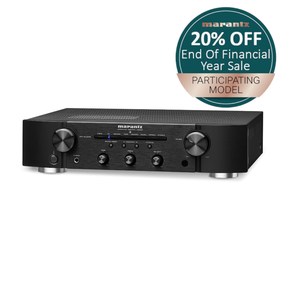 Marantz PM6007 High-Fidelity Stereo Integrated Amplifier - Premium Audio for Home Theater & Music Listening
