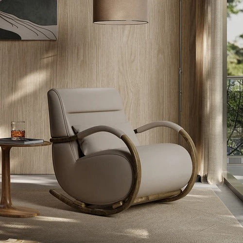 Snail Rocking Lazy Designer Chair - Ergonomic Comfort for Home Office, Gaming & Relaxation - Perfect for Small Spaces & Modern Decor