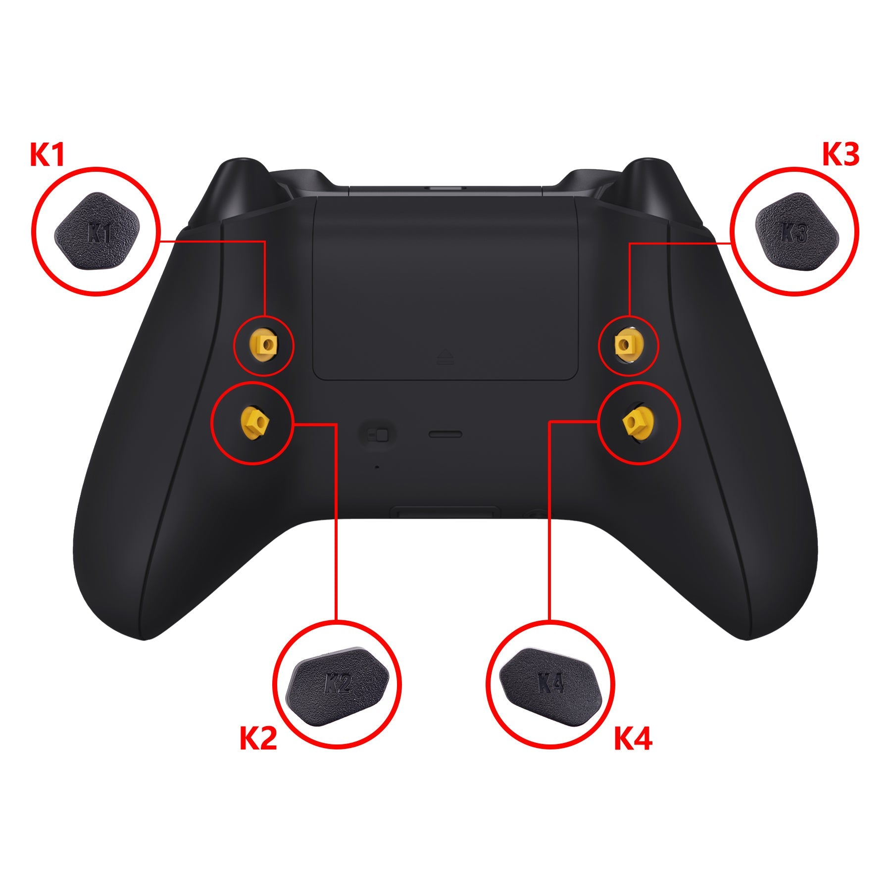 eXtremeRate Hope Remap Kit for Xbox Series X & S Controller - Black | Custom Button Mapping for Gaming | Perfect for FPS, RPG & Competitive Play
