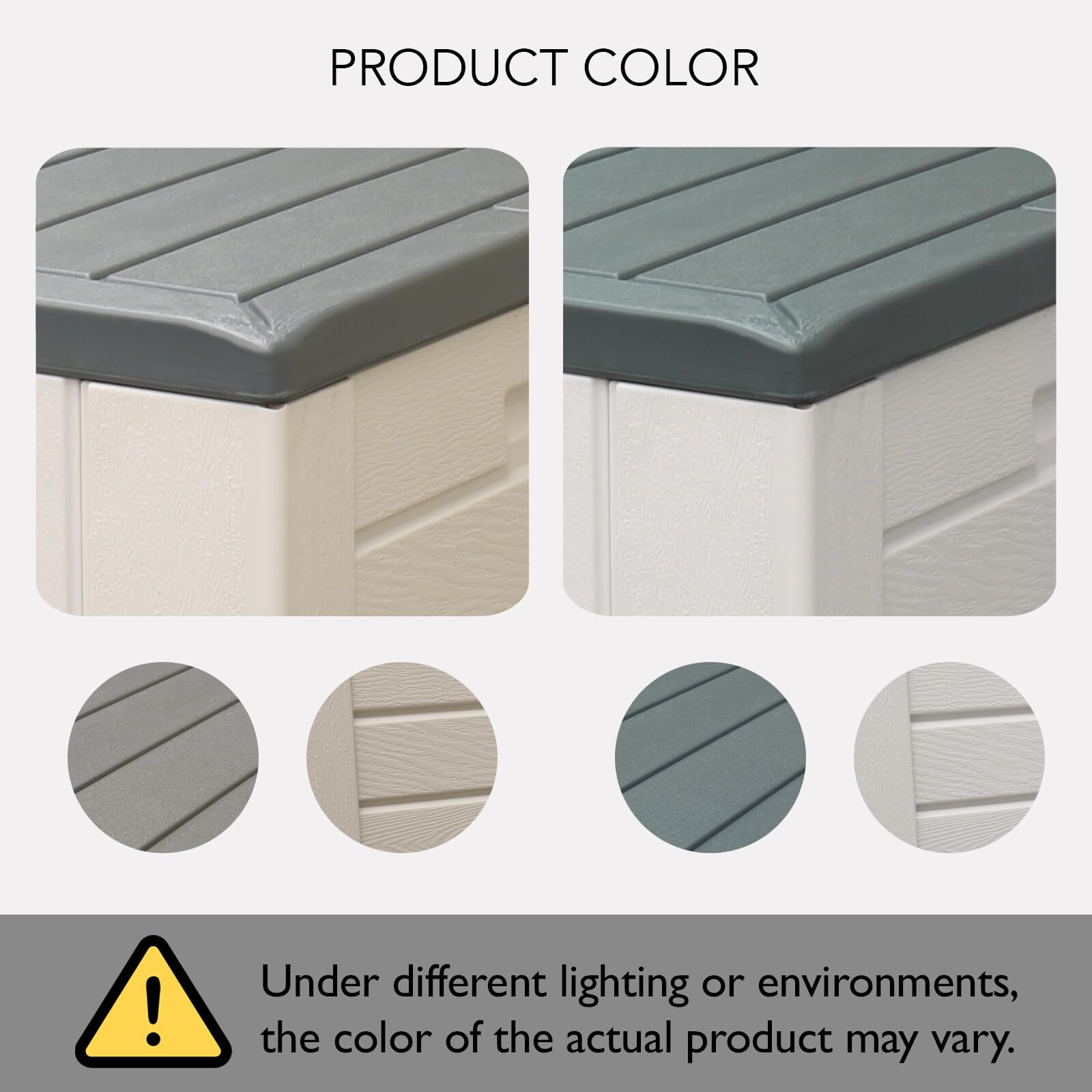 150 Gallon Outdoor Storage Box - Waterproof Resin Deck Box with Lock - Large Patio Storage Container for Furniture, Cushions, Garden Tools & Pool Supplies - White - Perfect for Backyard, Deck & Poolside Organization
