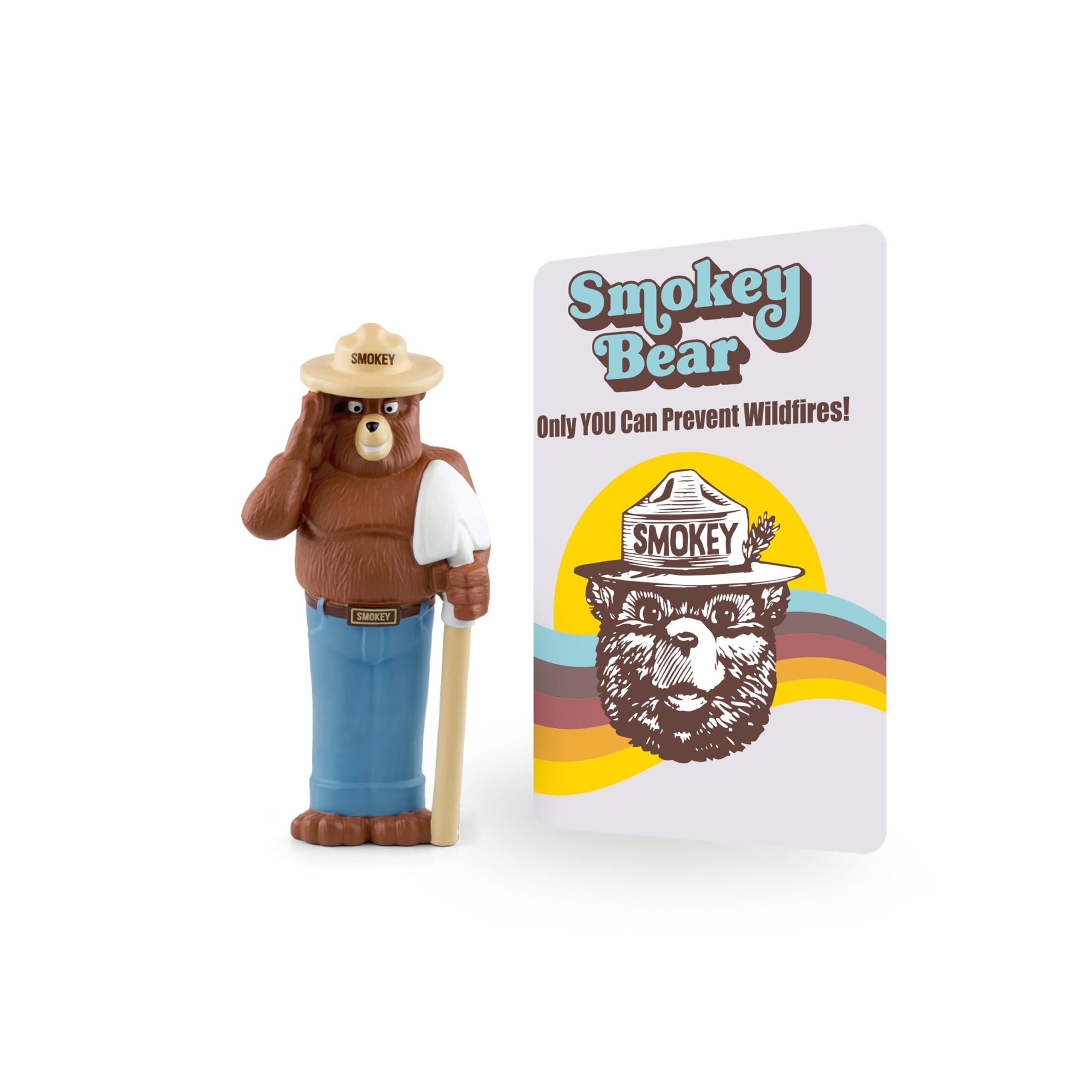 Tonies Smokey Bear Audio Toy Figurine - Interactive Storytelling for Kids | Educational & Fun Playtime | Perfect for Bedtime & Travel