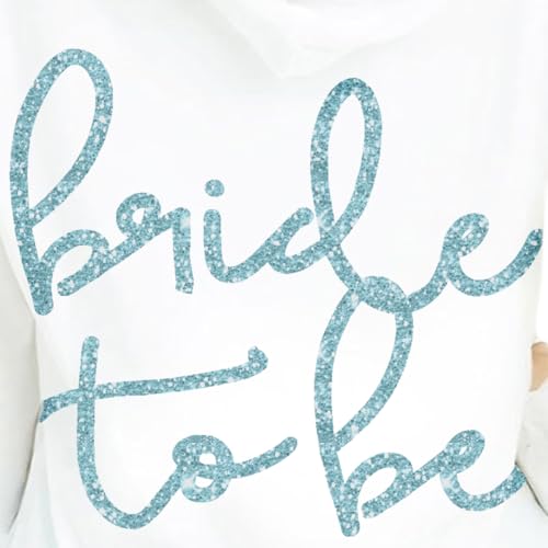 Bride to Be (White) - Lovely (Aqua)