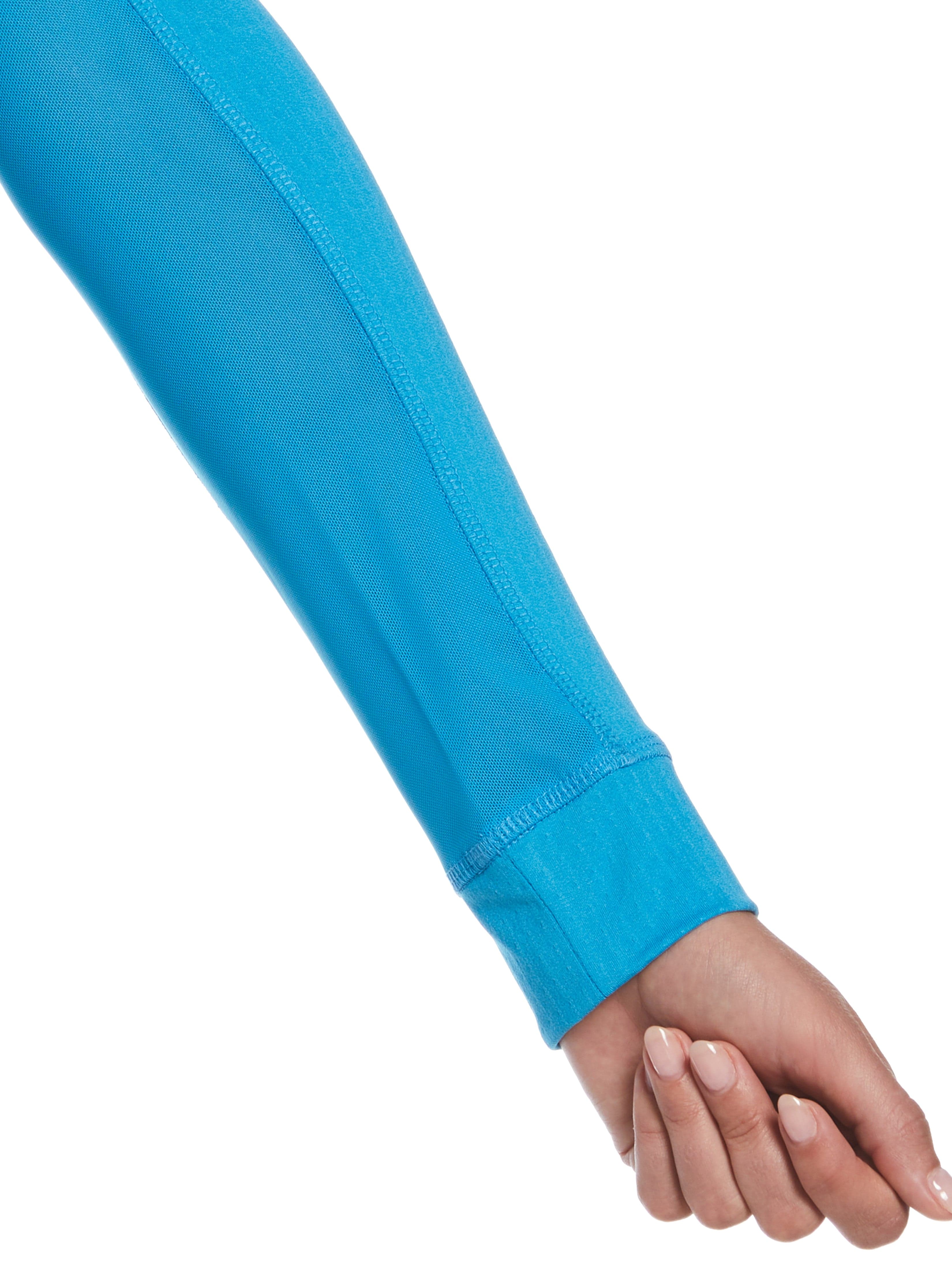 Women's 1/4 Zip Seamless Long Sleeve Workout Top - Comfortable & Breathable for Yoga, Running & Gym