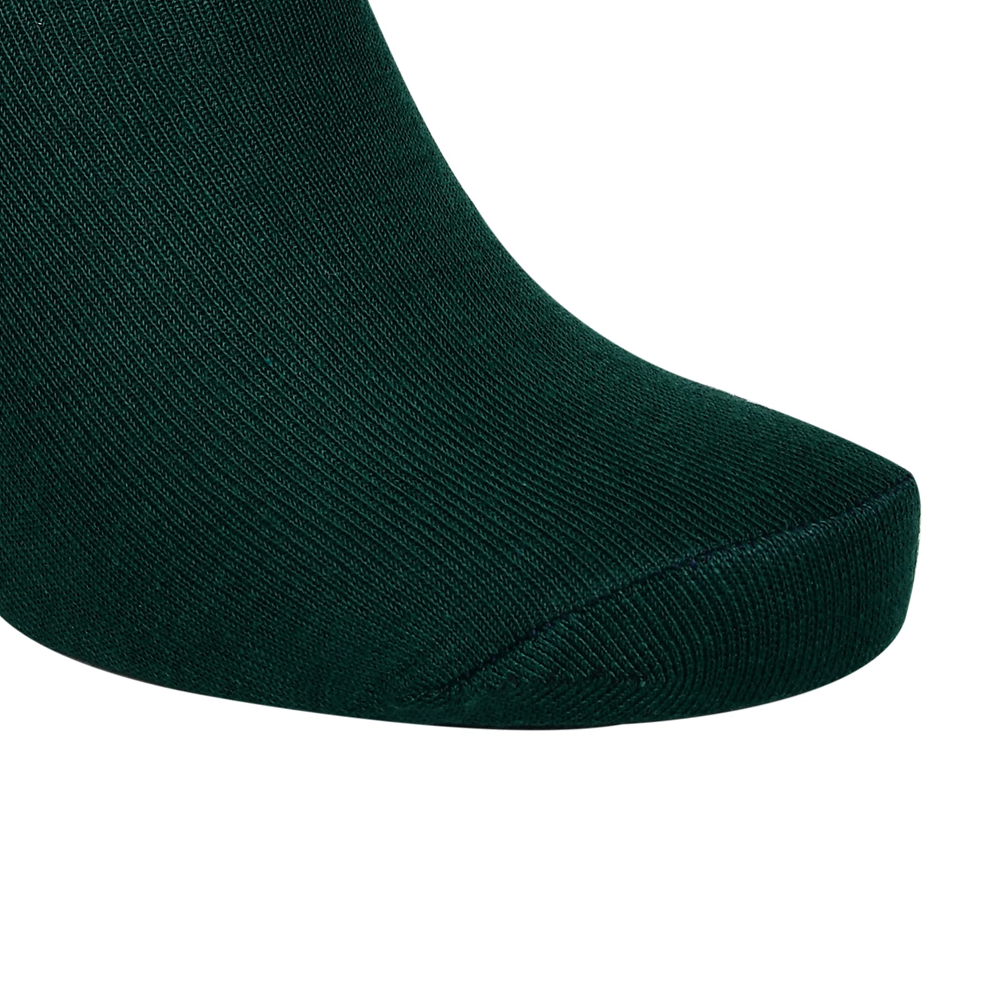 Bizala Boys & Girls Cotton Ankle Socks - 5 Pack Bottle Green Soft Breathable Kids Socks for School, Sports & Everyday Wear