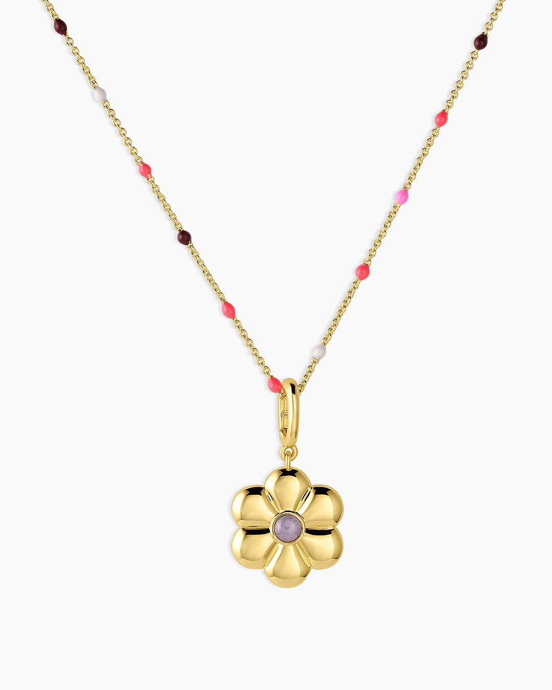 Elegant Flower Capri Necklace for Women - Dainty Floral Pendant Jewelry - Perfect for Weddings, Parties & Everyday Wear
