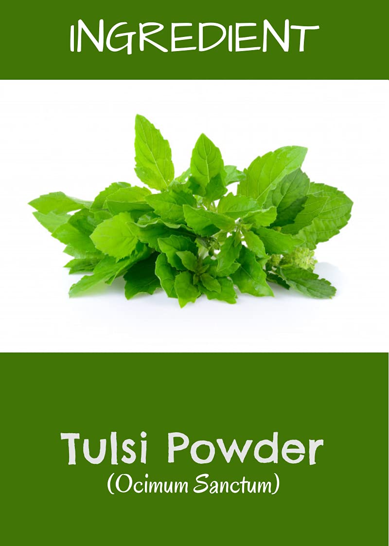 Organic Tulsi Powder (Holy Basil) - 100g | Pure, Chemical-Free for Face, Hair & Skin Care | Ayurvedic Herbal Supplement for Glowing Skin & Healthy Hair | Perfect for DIY Beauty, Tea & Wellness Rituals