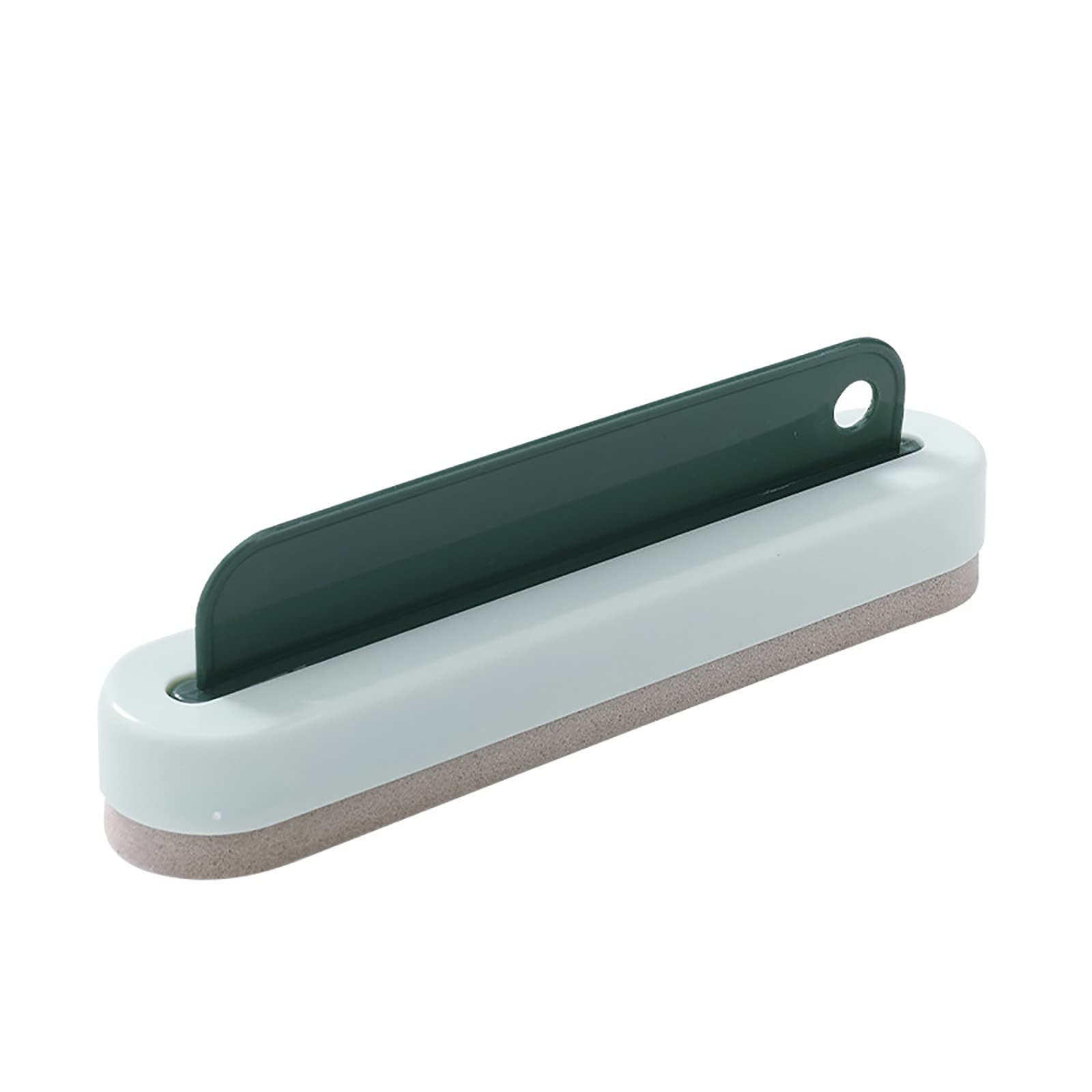 Stainless Steel Scraper with Water Spray for Cleaning - Universal Flexible Wiper for Bathroom, Shower, Mirror, Glass, Kitchen Countertop, Sink & Car Windows (Green, One Size) - Perfect for Home & Auto Cleaning Tasks