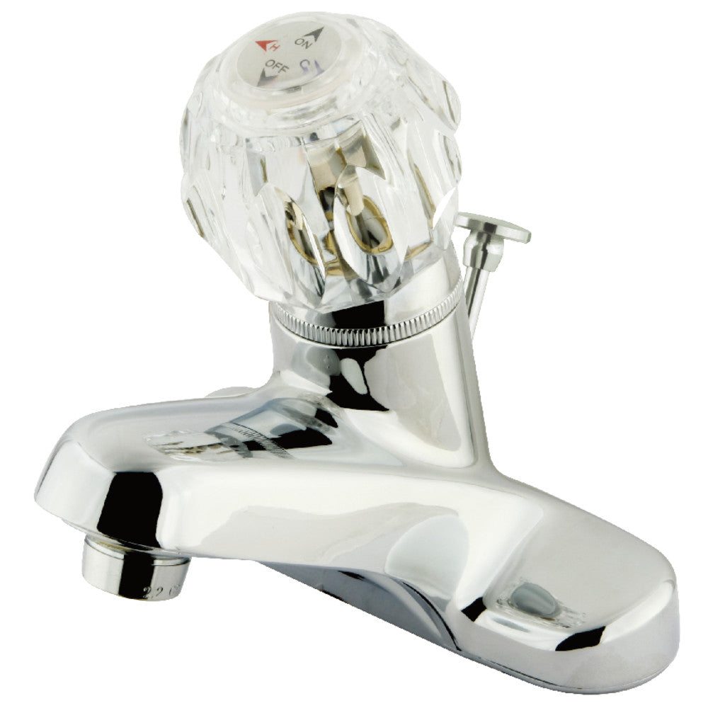 Kingston Brass KB522B Single Handle 4 in. Centerset Bathroom Faucet