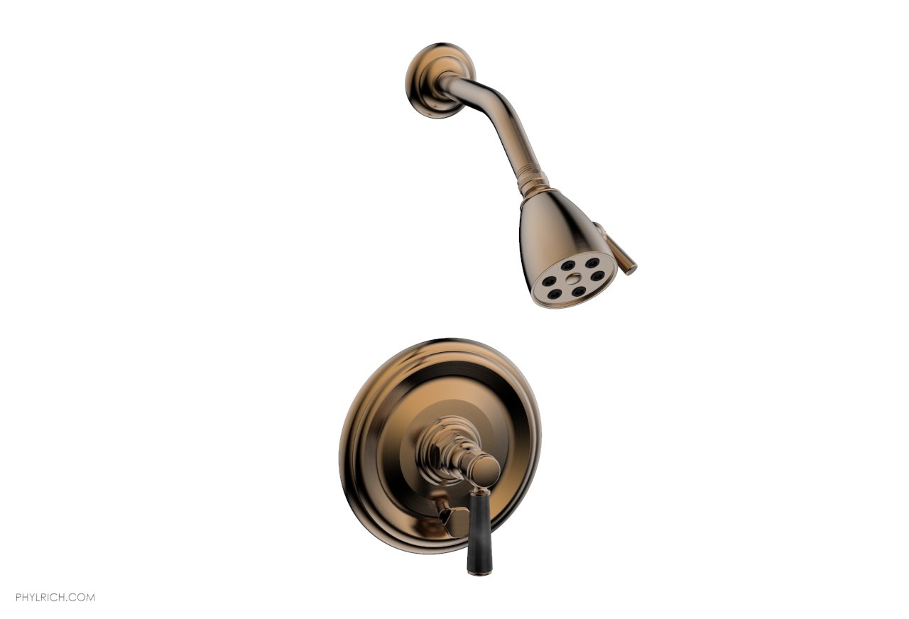 HEX TRADITIONAL Pressure Balance Shower Valve and Diverter Set - 4 160 Series (No Spout) for Bathroom Remodeling and Modern Home Upgrade