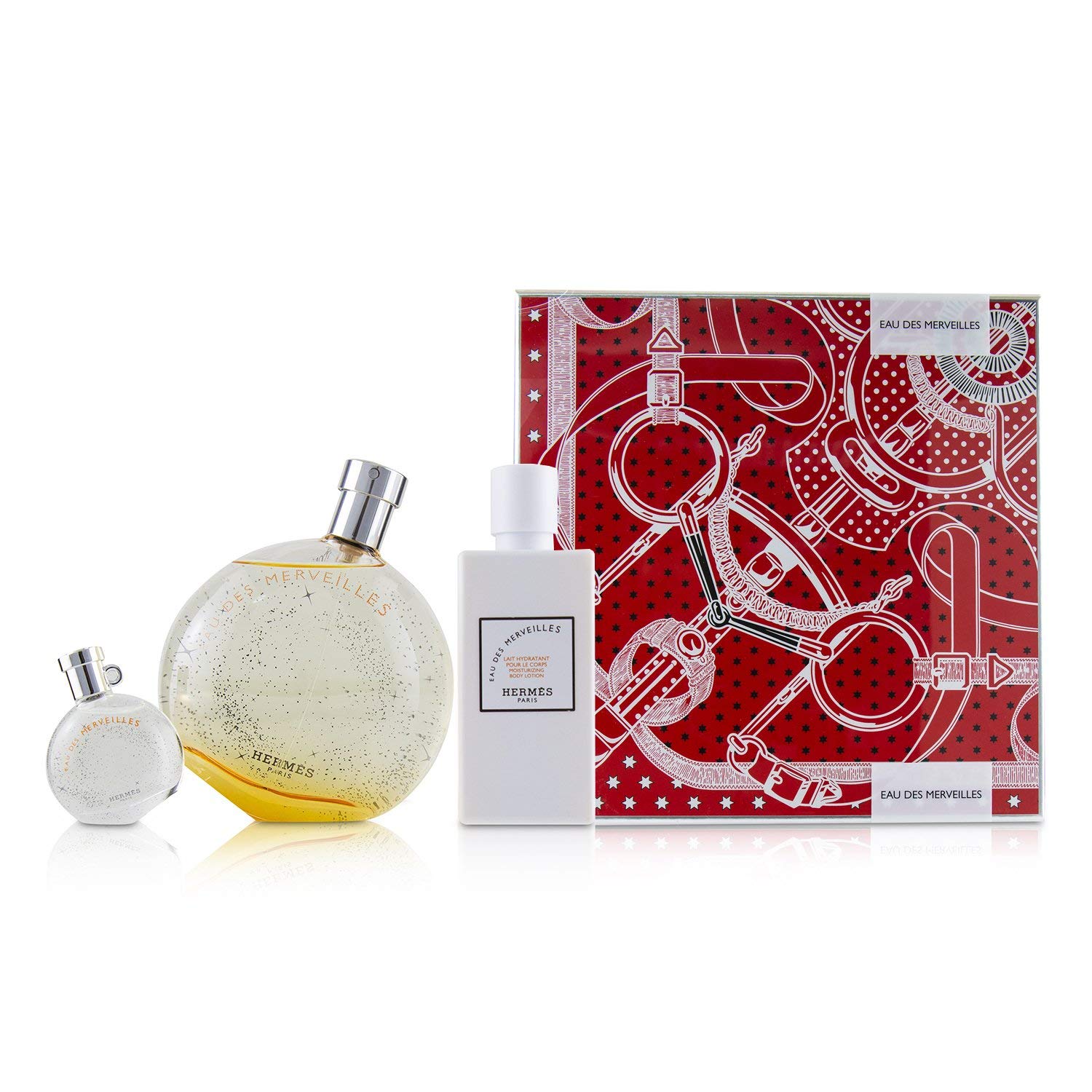 Hermes Eau des Merveilles Eau de Toilette Gift Set for Women - Luxury Perfume with Orange & Amber Notes - Perfect for Gifts, Date Nights & Special Occasions