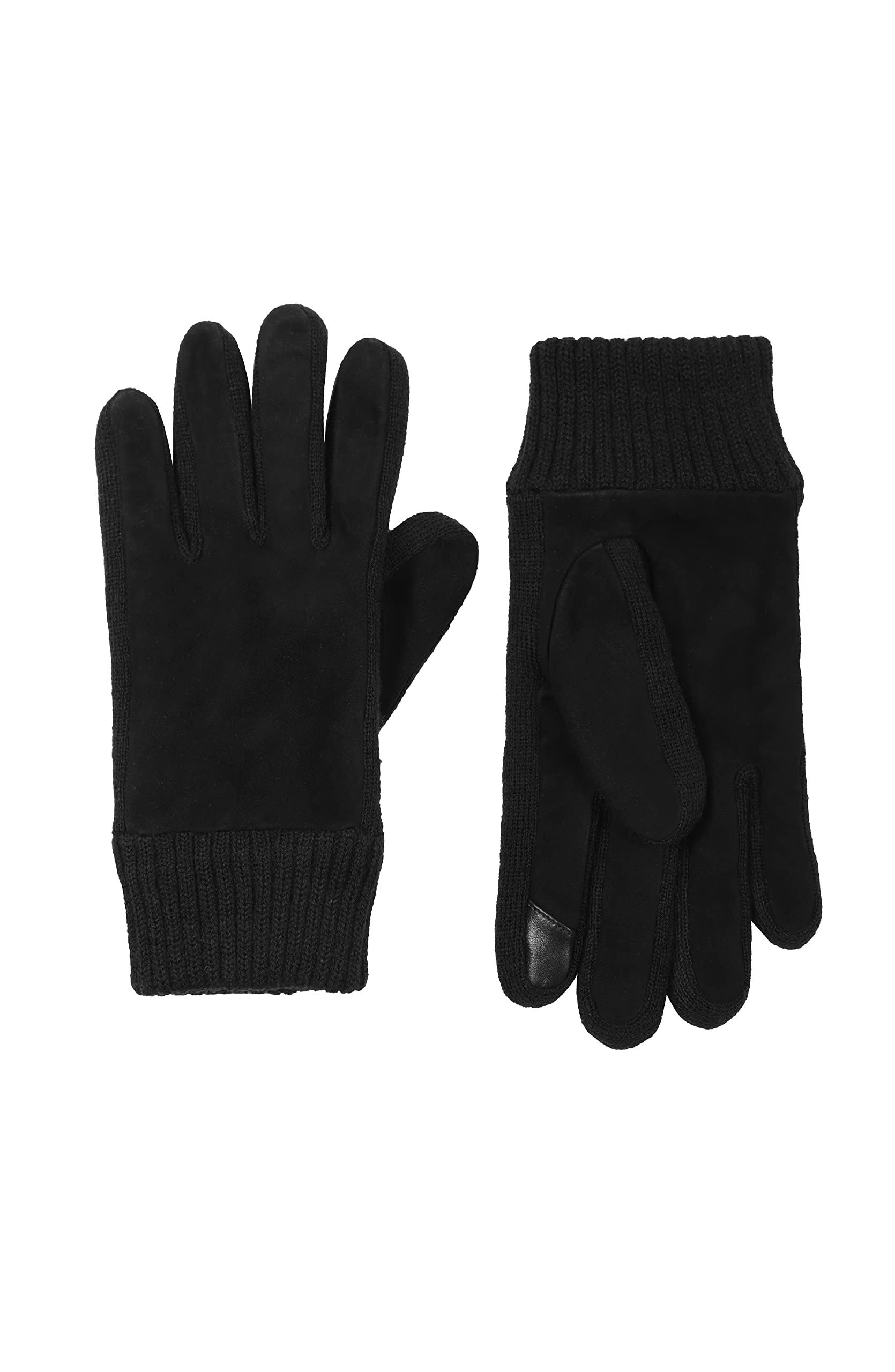 Calvin Klein Men's Touchscreen Gloves - Winter Warm Fleece Lined Touch Screen Compatible for iPhone & Android - Perfect for Driving, Skiing & Outdoor Activities