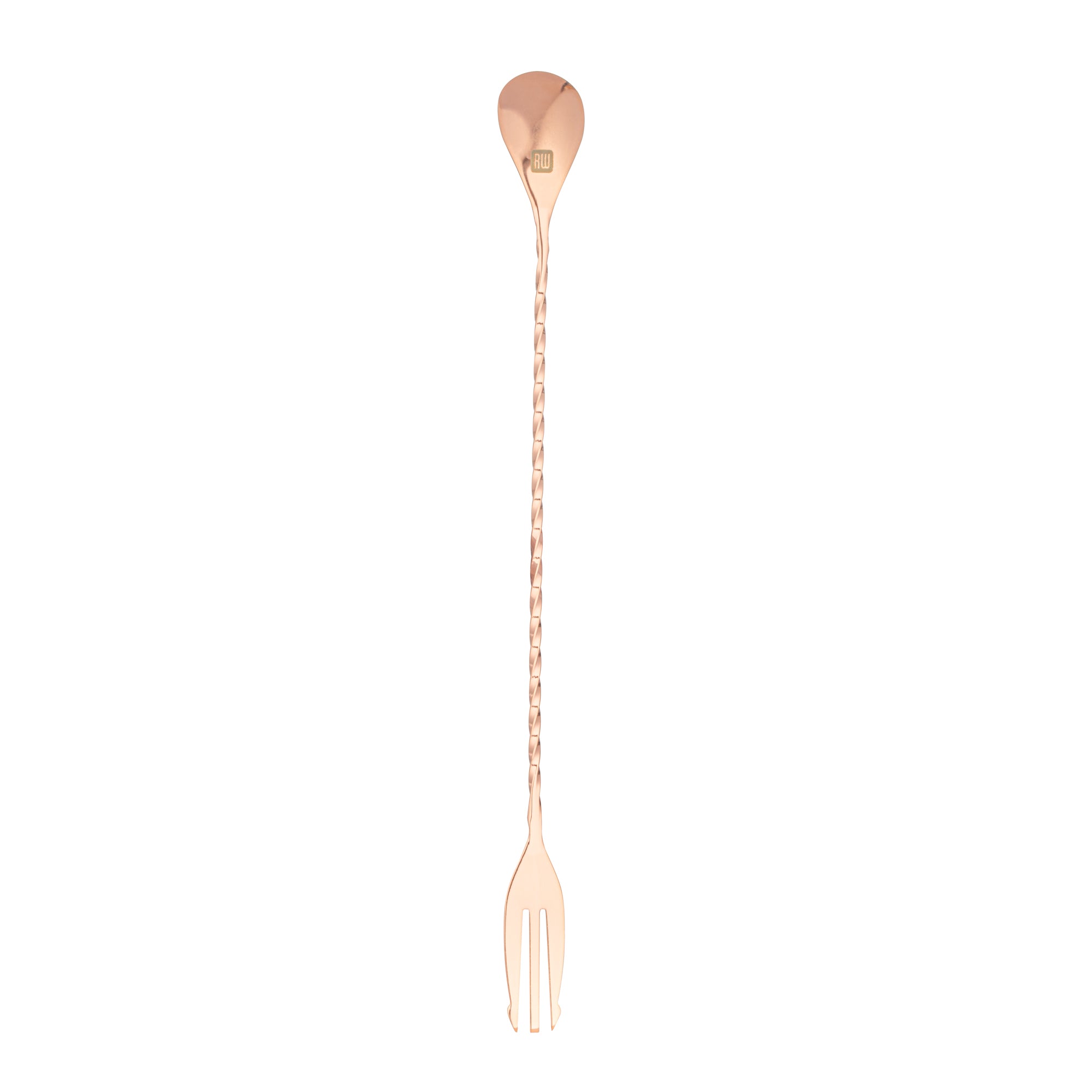 Premium Copper Plated Stainless Steel Trident Bar Spoon - 12