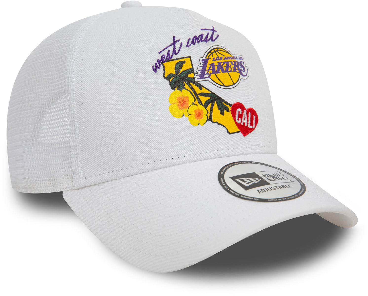 Los Angeles Lakers NBA Snapback Hat - Official Team Logo Trucker Cap for Men & Women - Perfect for Basketball Games, Streetwear & Casual Outfits