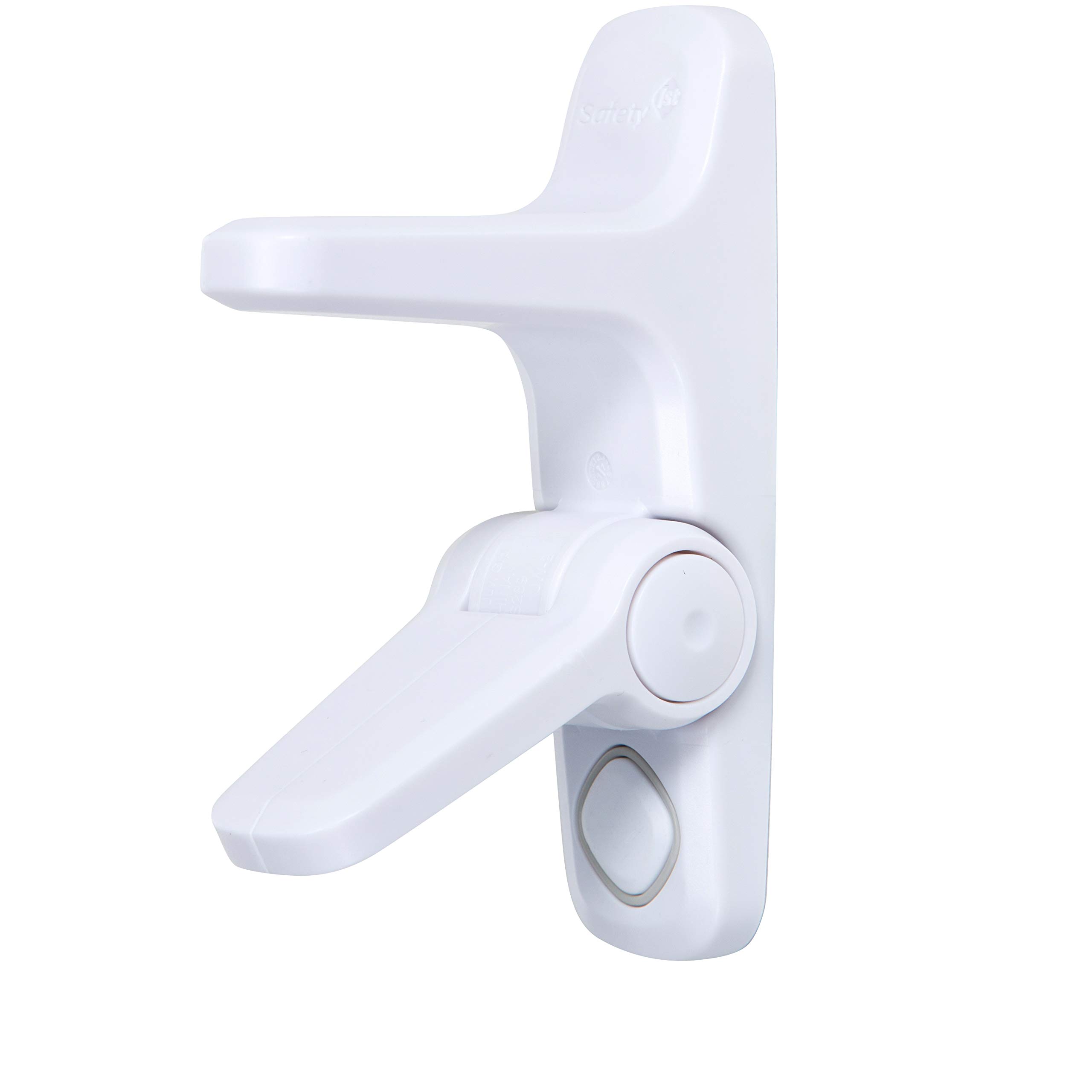 Safety 1st Outsmart Lever Handle Lock 2-Pack - Childproof Cabinet & Door Locks for Baby Safety - White (One Size) - Perfect for Kitchens, Bathrooms & Nursery Childproofing