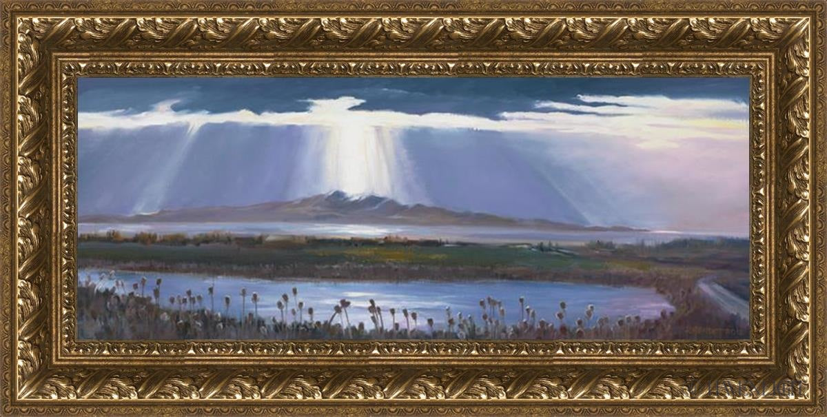 Antelope Island by Ruth Hewlett - Stunning Landscape Art Print for Home & Office Decor | Perfect for Living Rooms, Bedrooms, and Gifts