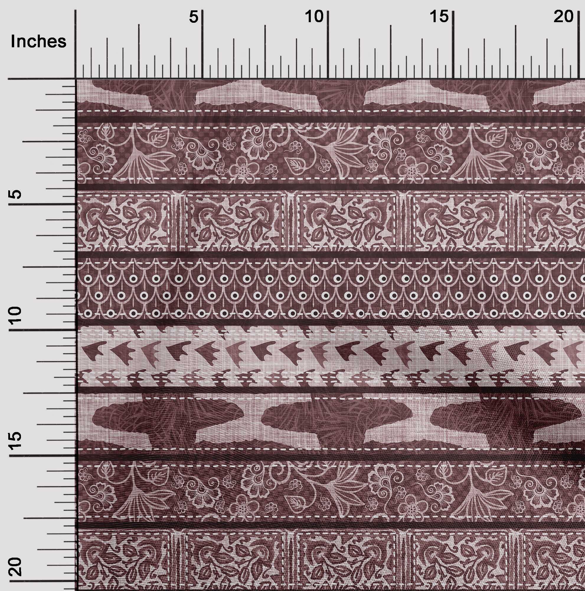 oneOone Cotton Jersey Pink Fabric Mix Block Pattern Dress Material - 58 Inch Wide Fabric by The Yard | Perfect for DIY Dresses, Skirts & Home Decor Projects