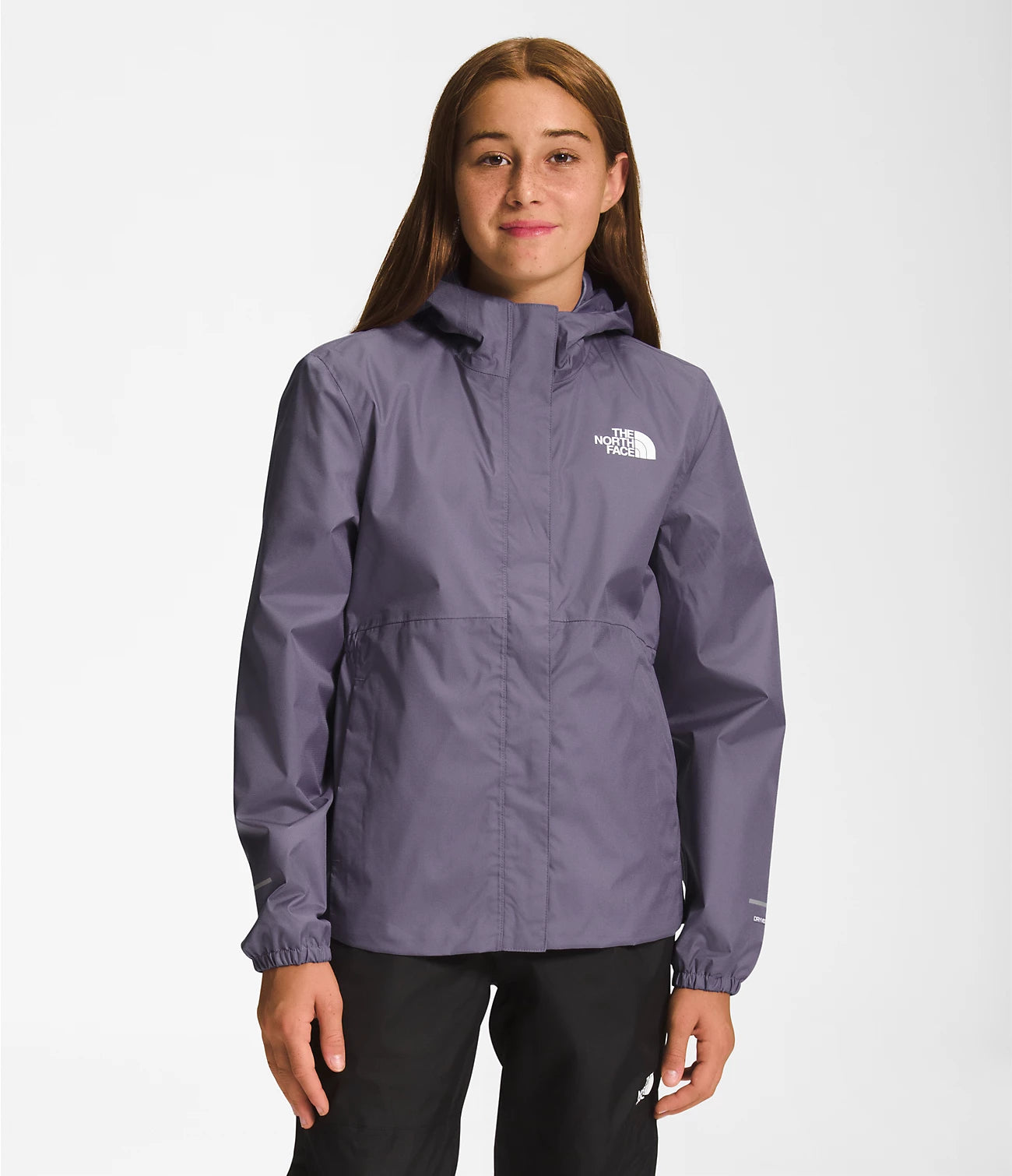 Antora Waterproof Rain Jacket for Girls - Lightweight & Breathable Windproof Outerwear for School, Hiking & Outdoor Activities