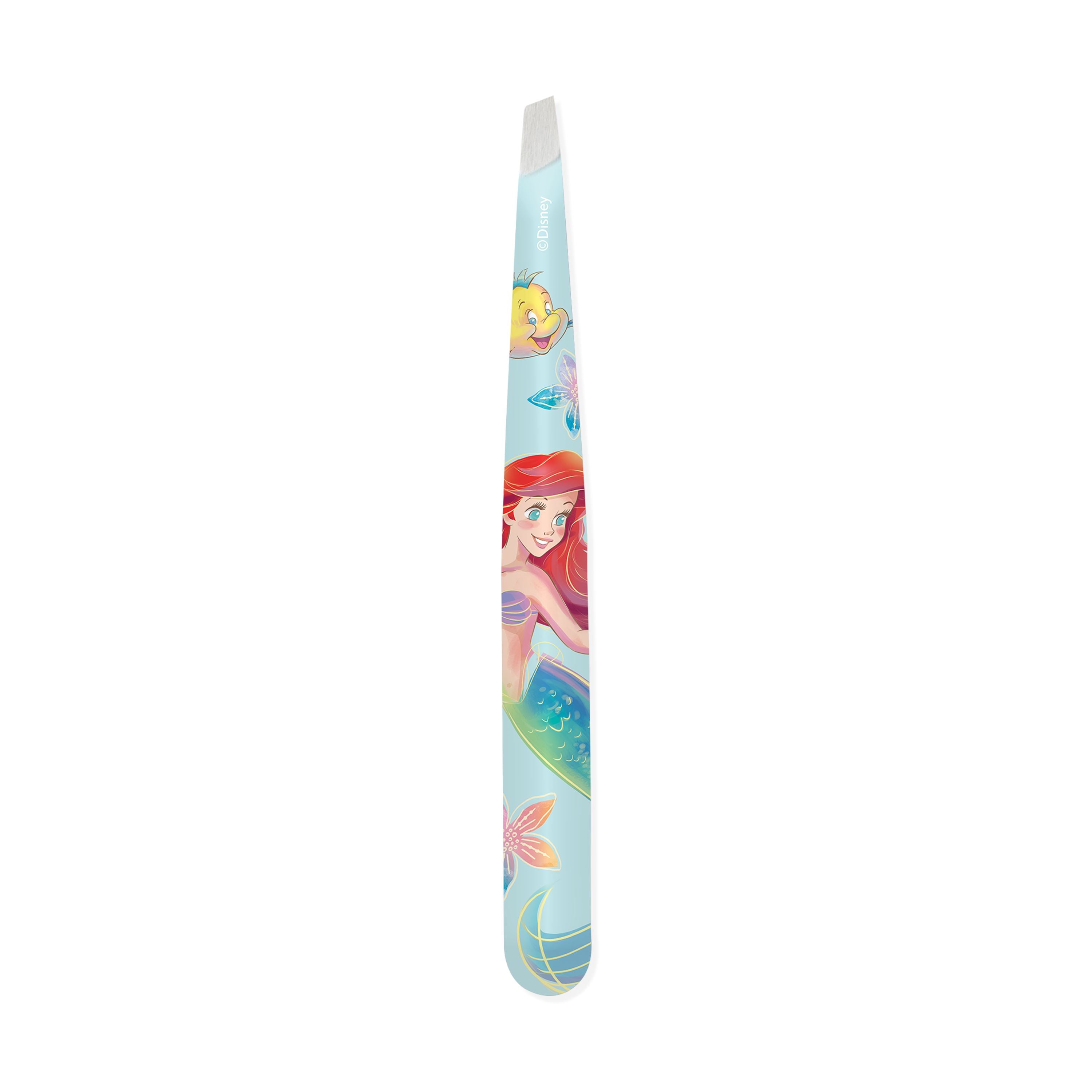 Ariel Eyebrow Tweezers - Stainless Steel Slant Tip for Precise Hair Removal - Perfect for Eyebrow Shaping, Grooming & Makeup (Great for Home, Salon & Travel Use)