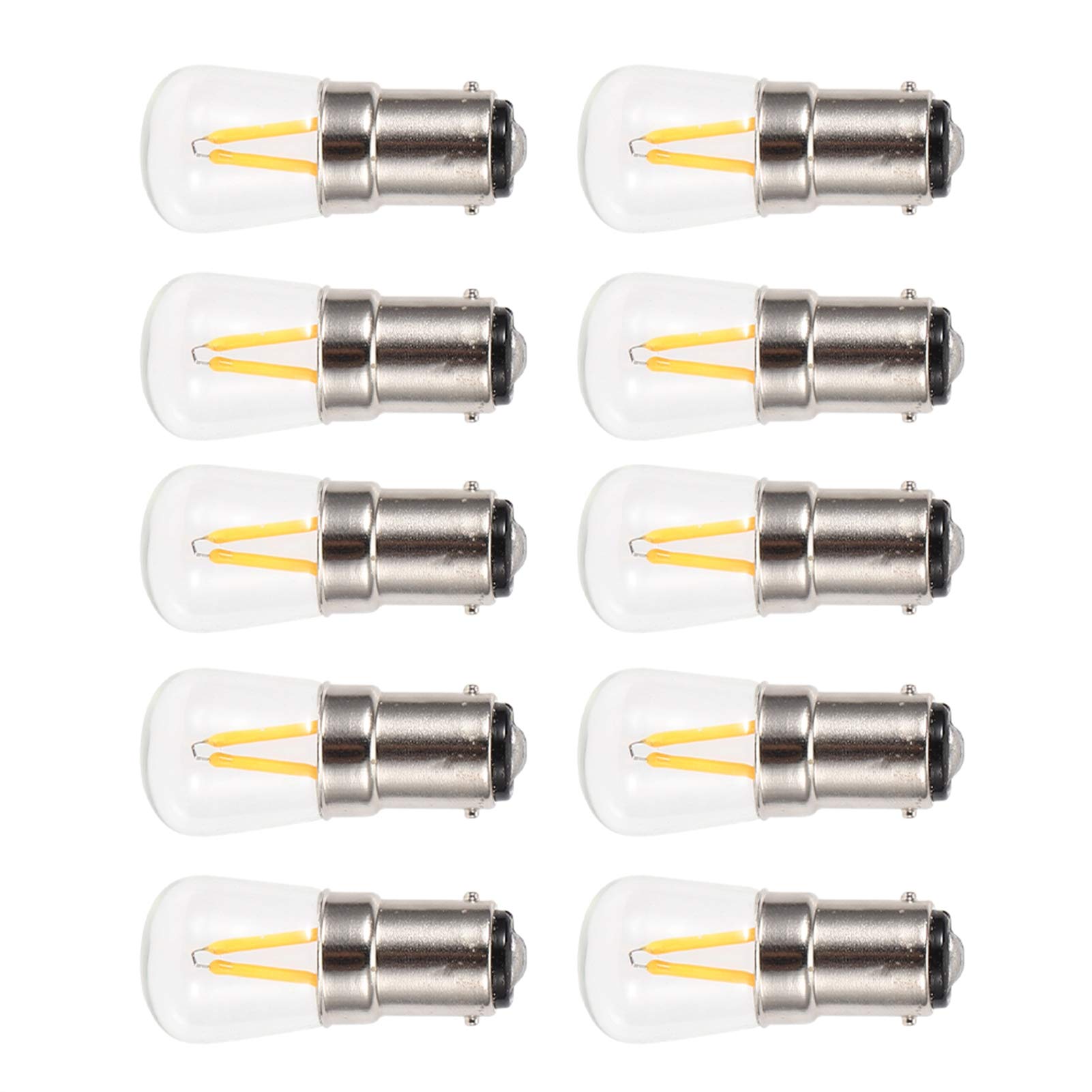 10Pcs LED Ceiling Light Bulbs - Energy Saving, Easy Installation, Dimmable Replacement Bulbs for Wall Lamps, Table Lamps & Cabinet Lights - Perfect for Home, Bedroom, Living Room and Office Lighting