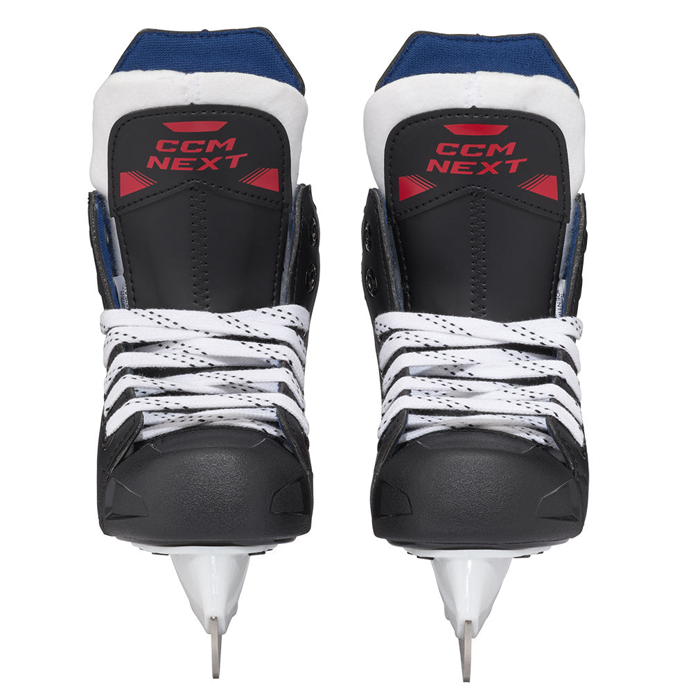 CCM Next Youth Ice Hockey Skates - Lightweight Performance Skates for Kids - Perfect for Ice Rink Practice & Youth Hockey Games