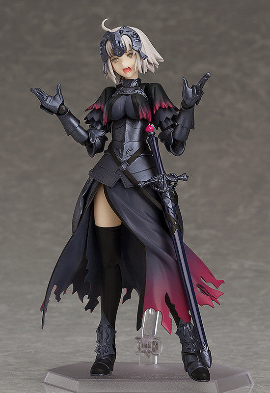 Fate/Grand Order Figma #390 Avenger Jeanne d'Arc (Alter) Action Figure - Collectible Anime Character Model for Display & Cosplay