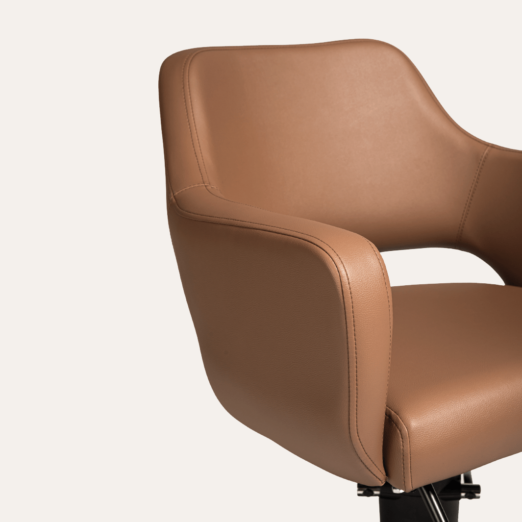 Stylish Salon Chair for Hair Styling & Barber Shop - Ergonomic & Durable Beauty Salon Furniture for Hairdressers & Clients - Perfect for Home Salons & Professional Beauty Spaces