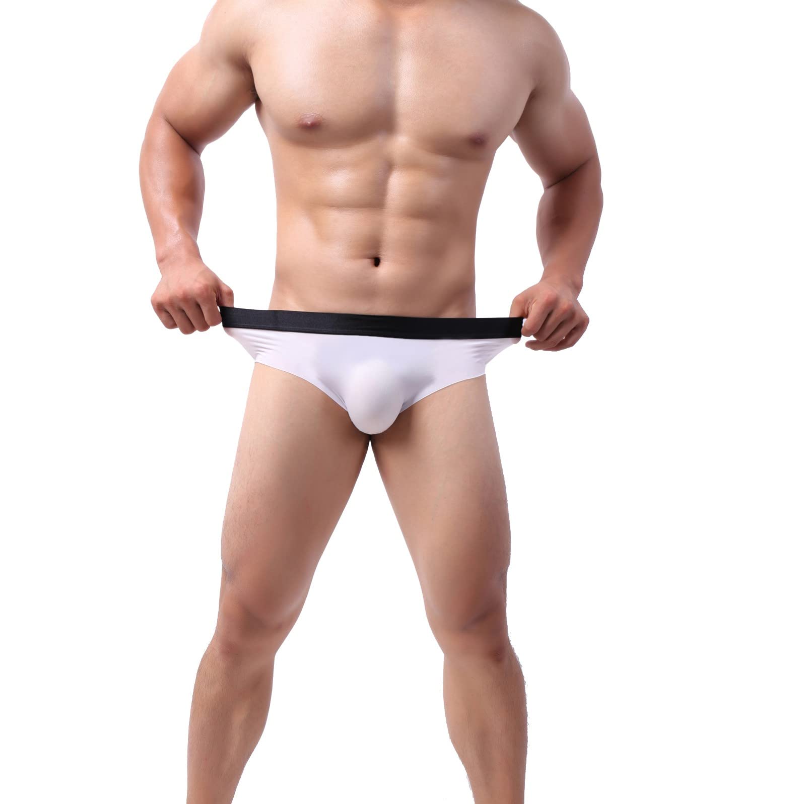 **Breathable Ice Pouch Men's Underwear – Comfortable Bulge Briefs for Active & Everyday Wear – Gym, Work, Sleep**