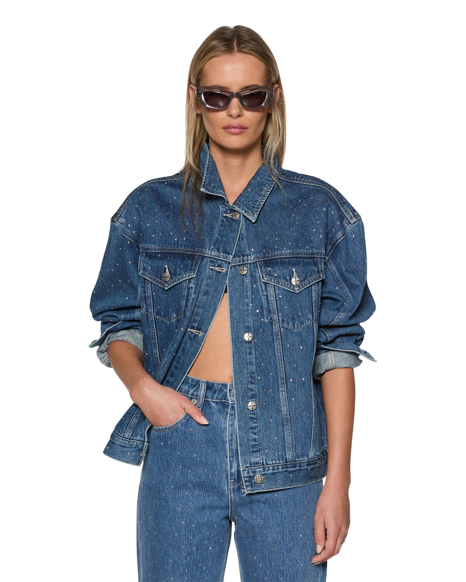 Oversized Jacket for Women - Krystal Token Fashion Coat | Stylish & Comfortable Outerwear for Casual Wear, Street Style & Winter Outfits