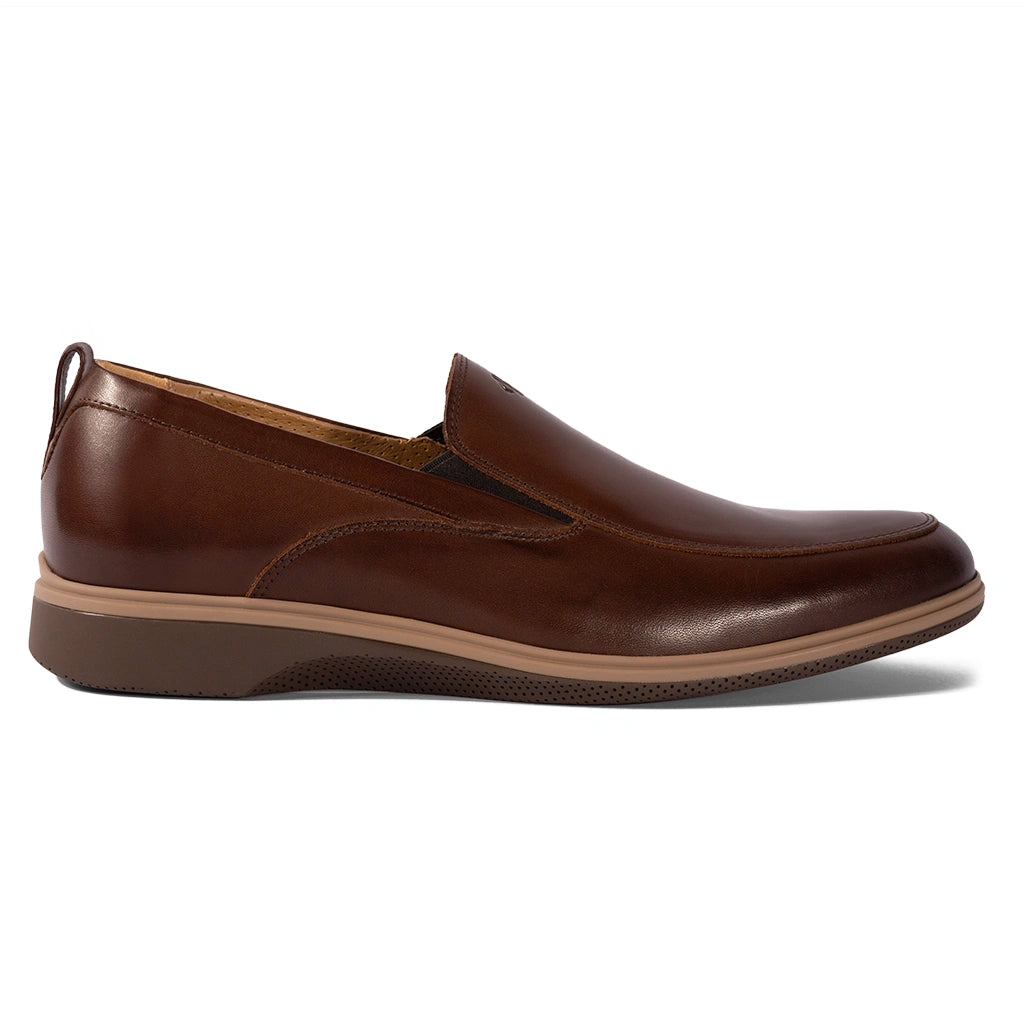 Comfortable Chestnut Slip-On Shoes for Men & Women - Casual Loafers for Walking, Travel & Everyday Wear