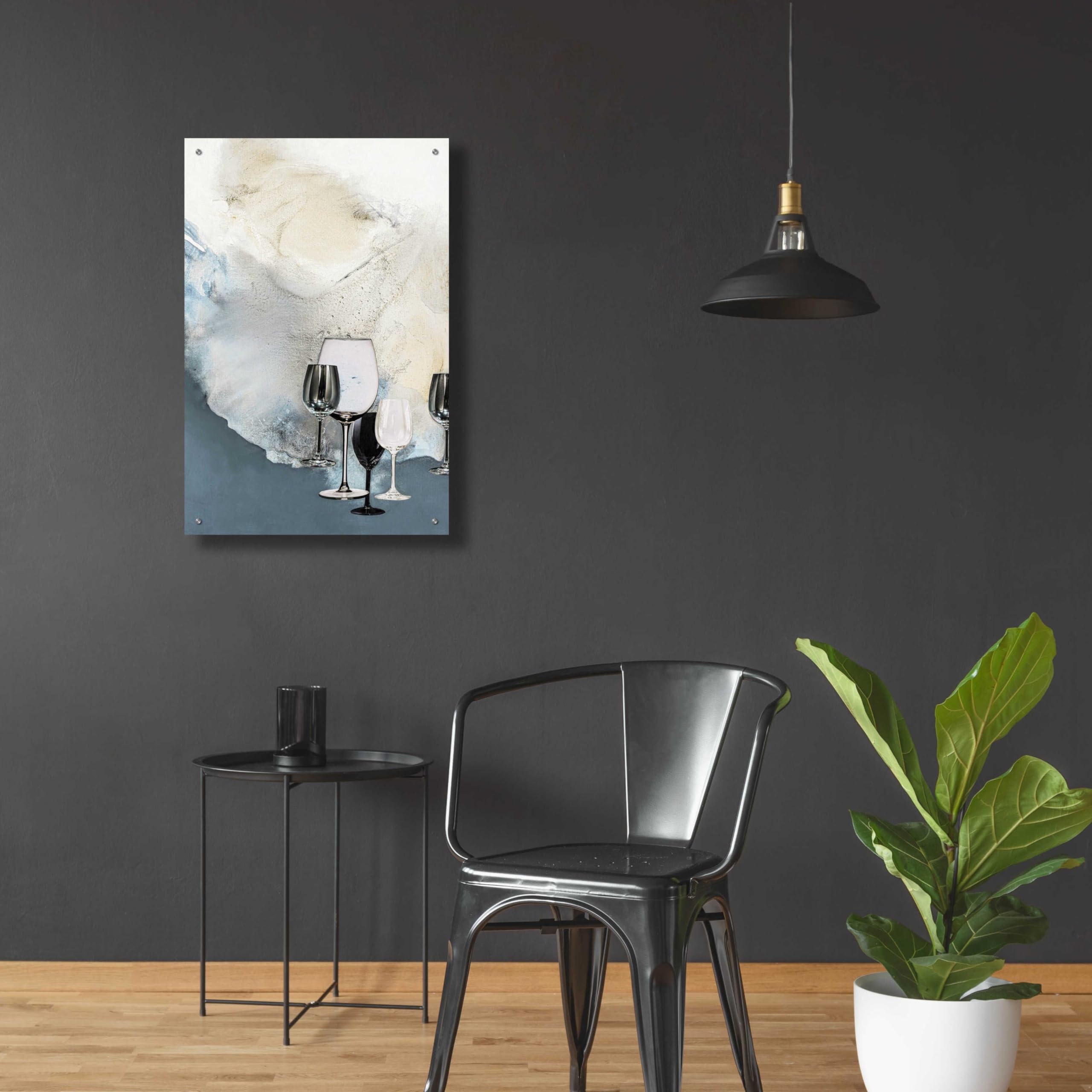 Epic Art 'The Art of Taste 1' by Design Fabrikken - Premium Acrylic Glass Wall Art 24x36 Inches - Modern Home & Office Decor for Living Room, Bedroom, Dining Area