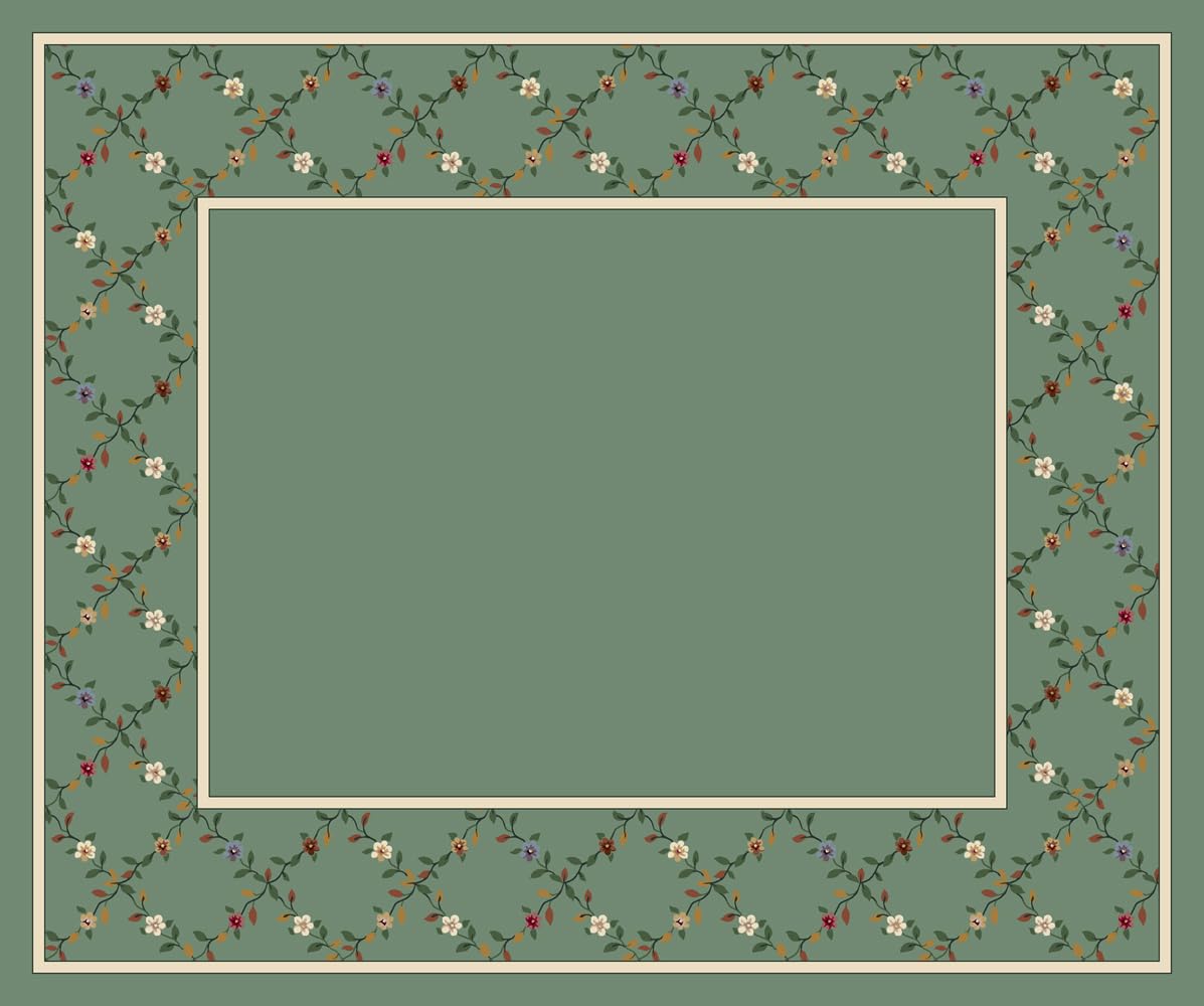 Design Center Maiden Peridot Rug - Runner Size 2'4