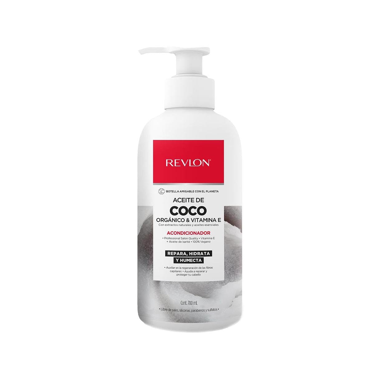 Revlon Coconut Oil & Shea Butter Hair Conditioner - Deep Moisturizing & Repairing for Dry, Damaged Hair - Perfect for Daily Use & Salon-Quality Results at Home