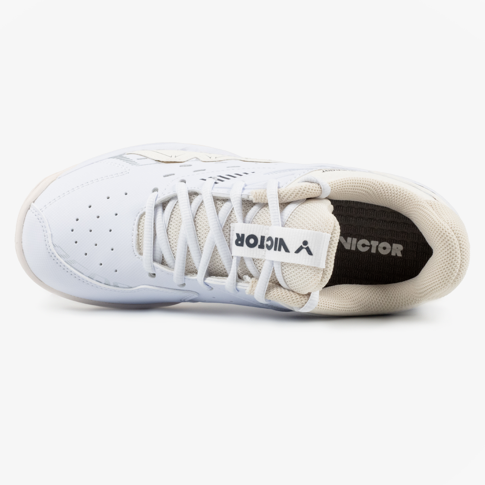 Victor P8500CLS AL Wide Comfortable Walking Shoes for Men - Bright White/Antique White - Ideal for Work, Travel & Everyday Wear