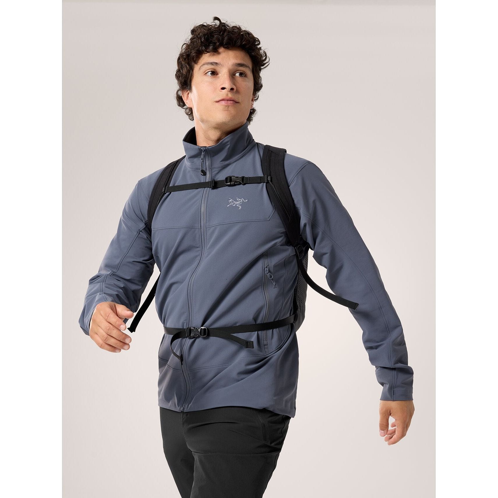 Arc'teryx Men's Gamma Jacket - Lightweight Water-Resistant Softshell for Hiking & Outdoor Adventures | Windproof & Breathable Activewear for Climbing, Trail Running & Daily Wear