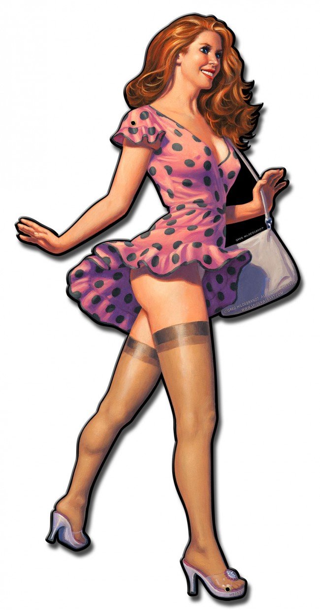11x22 Inch Vintage Candy & Cream Girl Metal Wall Sign - Retro Diner Decor for Home, Cafe, or Bar - Perfect for Kitchen, Bedroom, and Man Cave