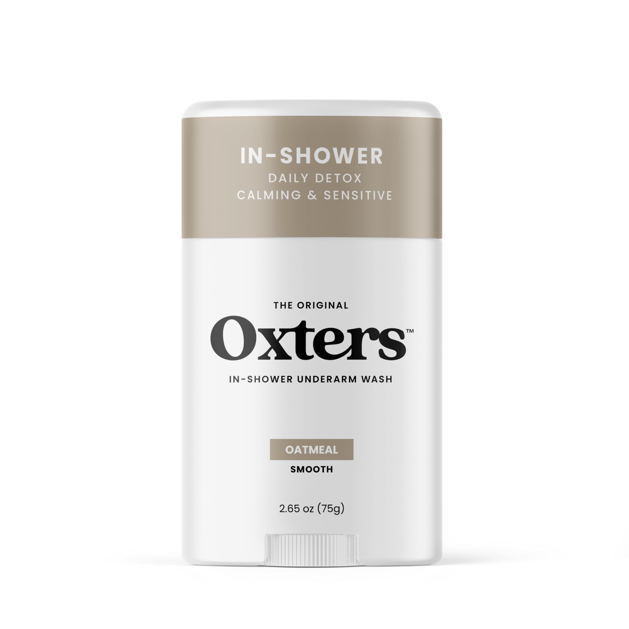 Natural In-Shower Underarm Wash for Women & Men with Oatmeal, Sea Salt, Coconut Oil & Honey | Gentle Exfoliating & Moisturizing Body Wash | Perfect for Daily Shower Routine & Sensitive Skin Care