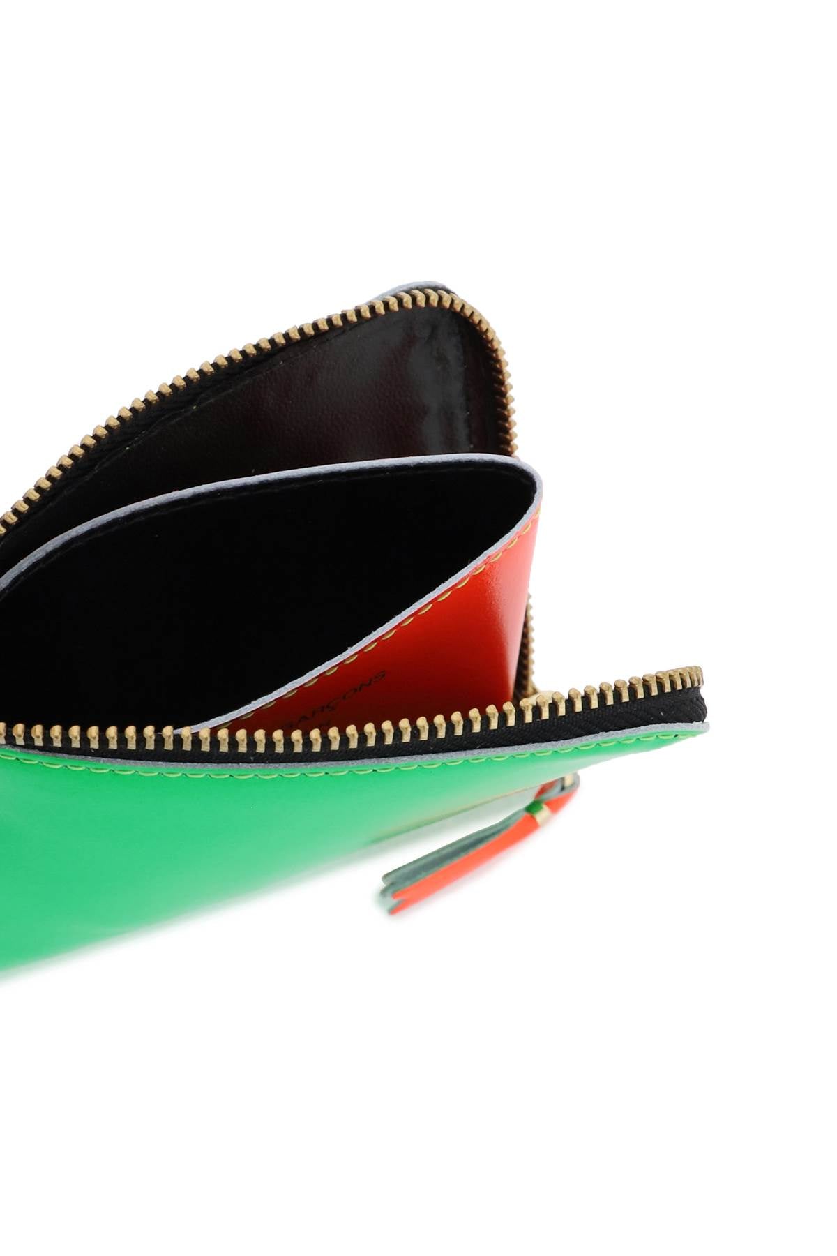 Comme des Garcons Super Fluo Flat Wallet - Stylish Slim Card Holder for Men & Women | Perfect for Everyday Use, Travel & Minimalist Lifestyle