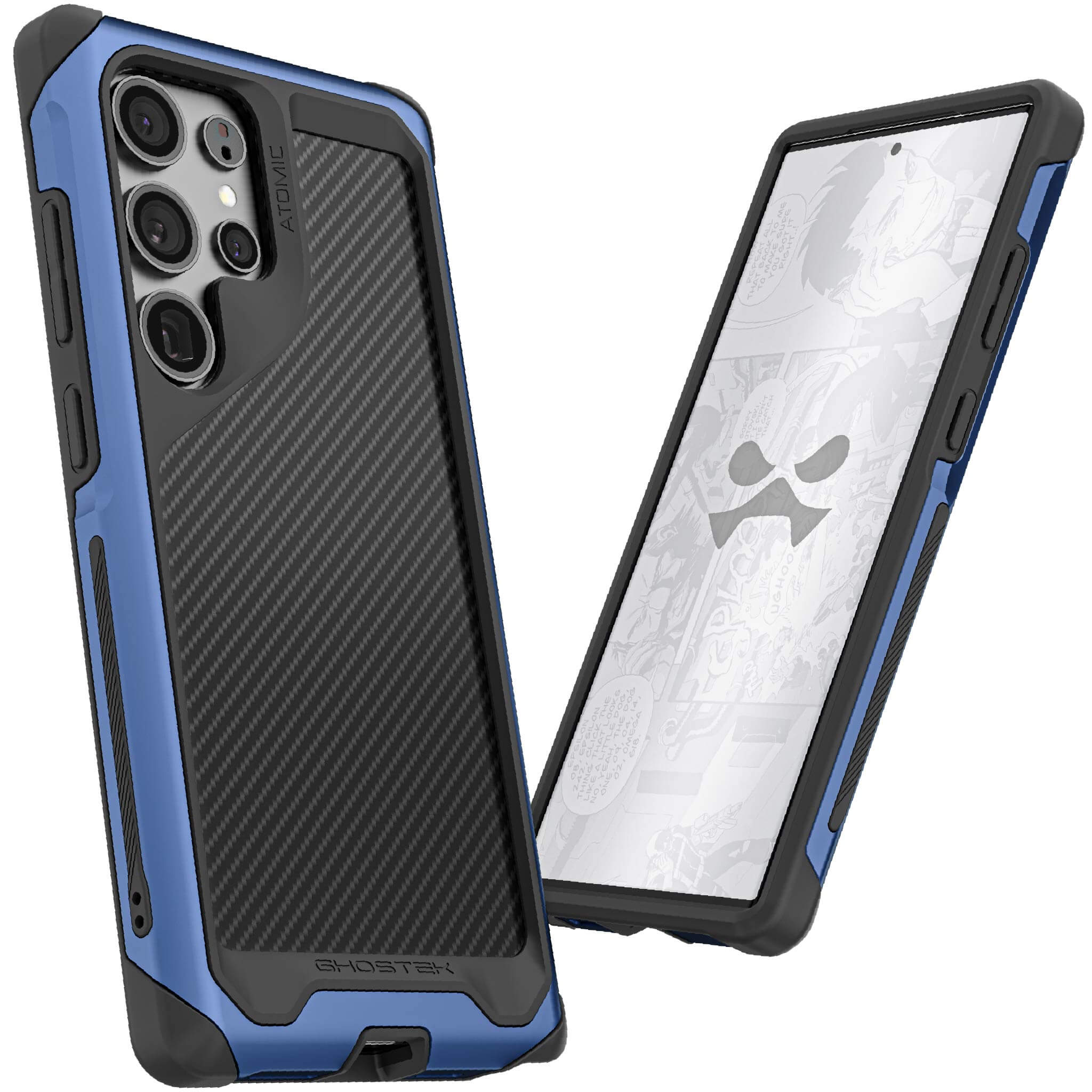 Galaxy S24 Series Ultra Thin Clear Aluminum Protective Case - Shockproof & Scratch Resistant Phone Cover for Samsung Galaxy S24/S24+/S24 Ultra | Perfect for Everyday Use, Travel & Outdoor Activities