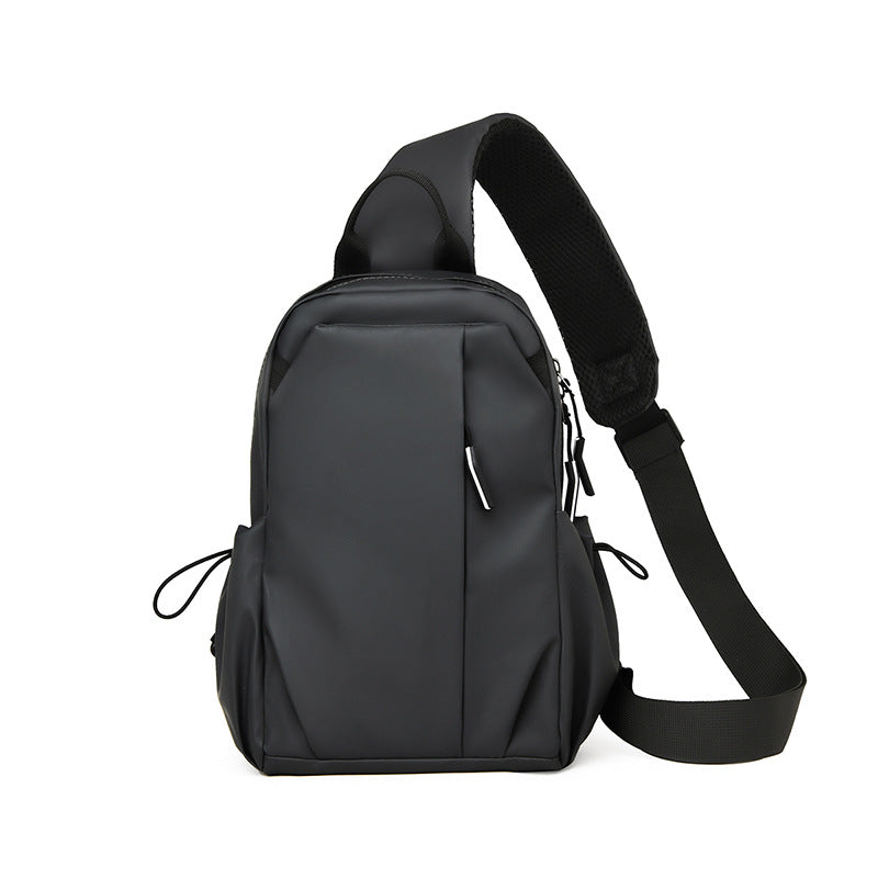 2025 Trendy Men's Messenger Bag - Lightweight Chest Shoulder Bag for College Students, Cycling & Travel - Functional Windproof Satchel for Outdoor Activities & Daily Commute