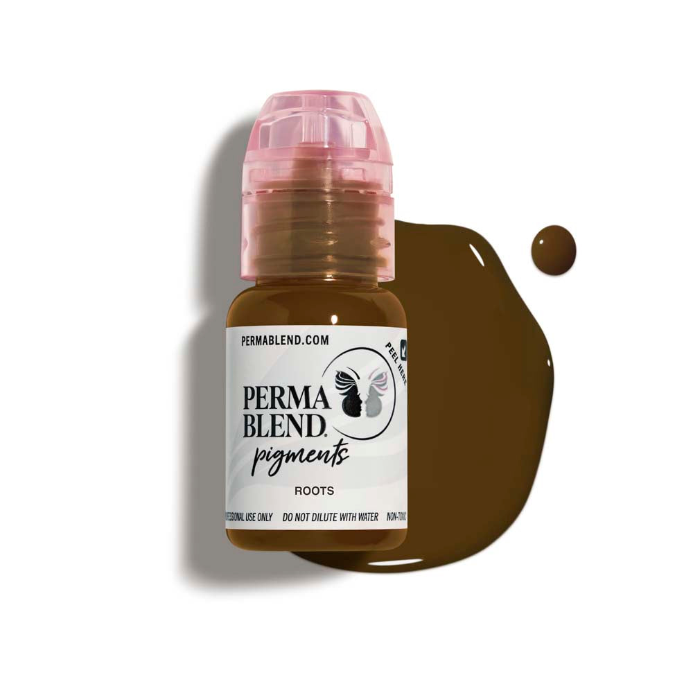 Perma Blend Roots Pigment - Professional Tattoo Ink for Long-Lasting Vibrant Colors | Perfect for Tattoo Artists & Permanent Makeup | Salon, Studio & Home Use