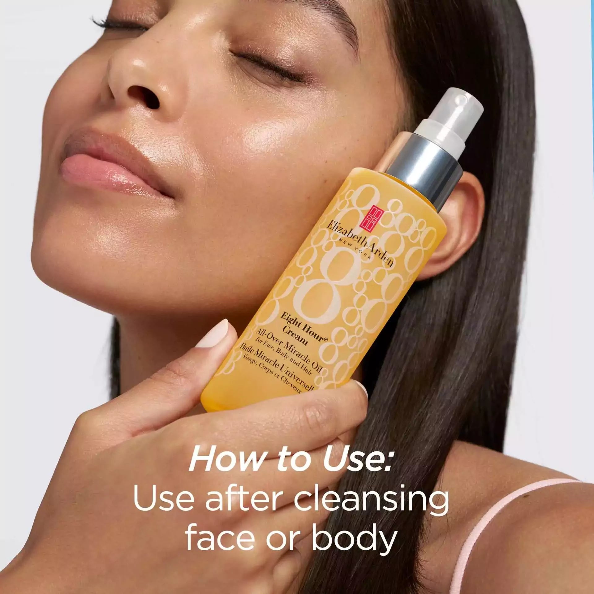 Eight Hour® All Over Miracle Oil - Hydrating & Nourishing Skin Treatment for Face, Body & Hair - Perfect for Dry Skin, Cuticles & Split Ends Care